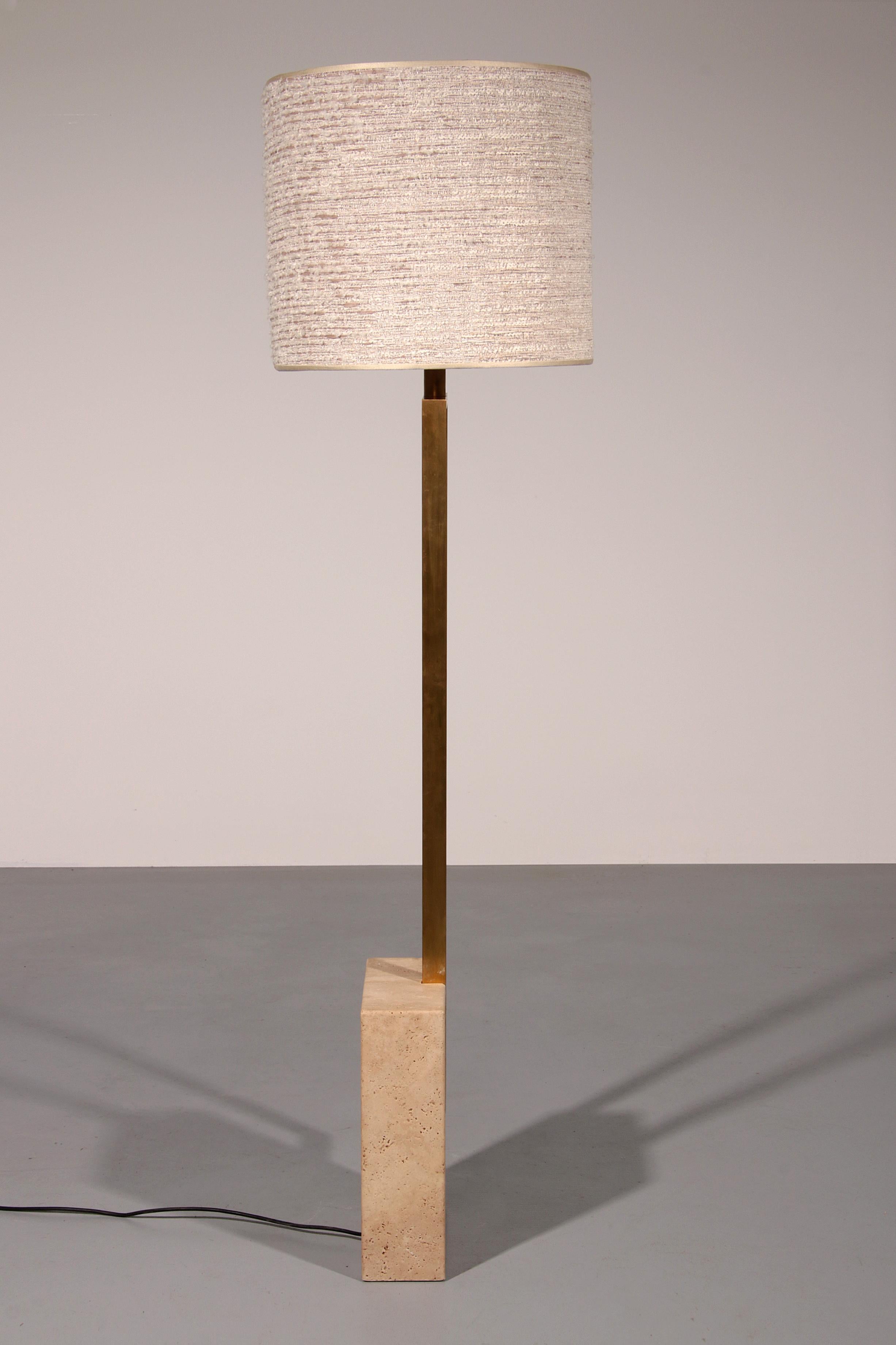 Laiton Floor lamp by Giovanni Banci for Banci Firenze, 1970s Italy en vente