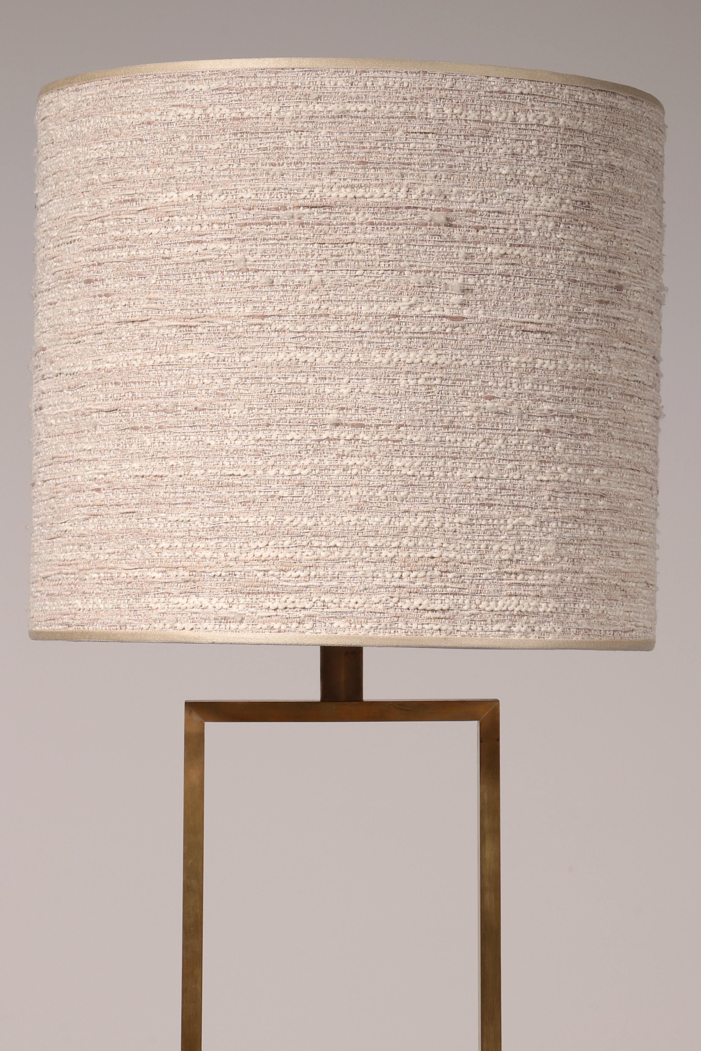 Lámpara de pie de Giovanni Banci para Banci Firenze, años 70 Italia Latón en venta