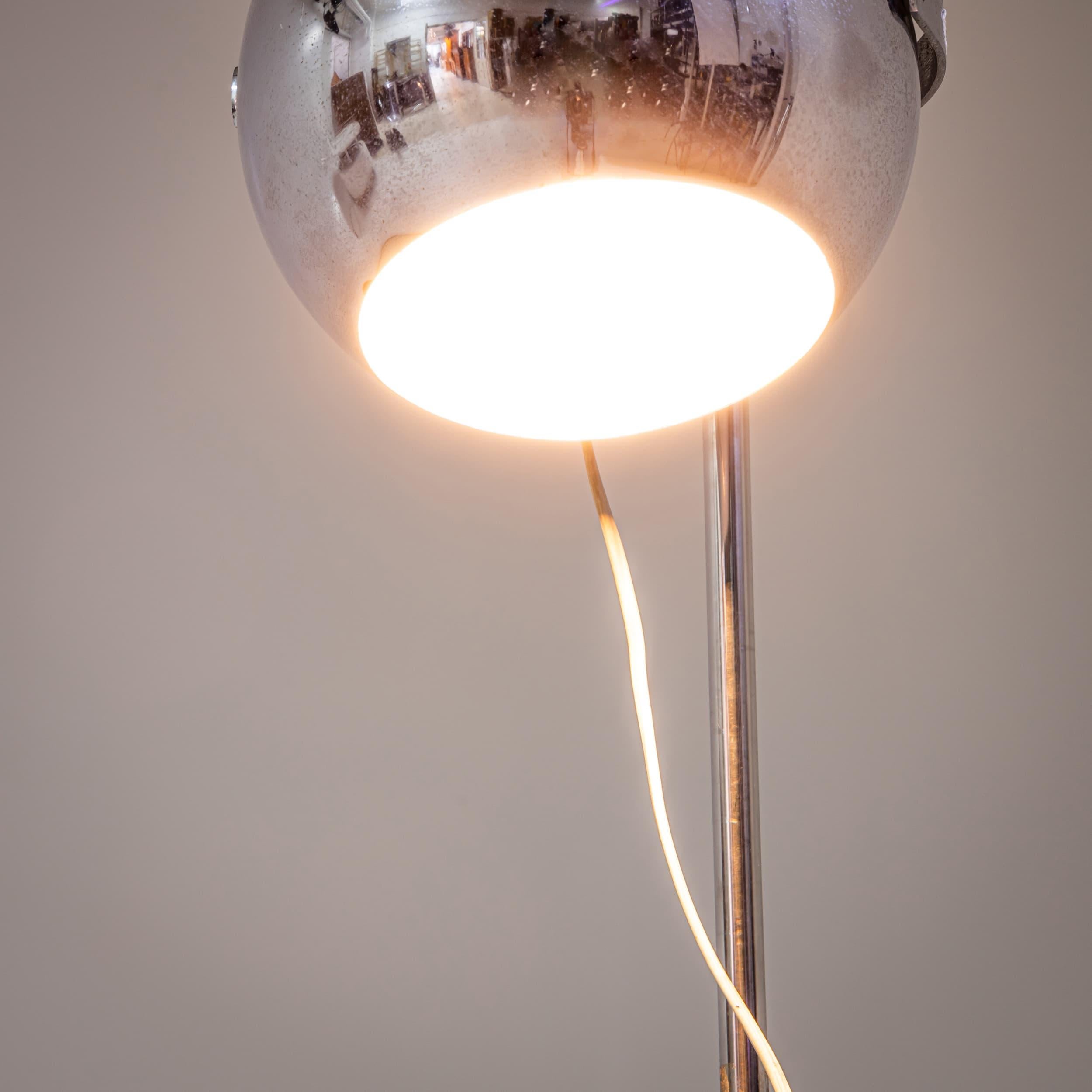 Métal Lampadaire par Goffredo Reggiani, Italie, années 1970 en vente