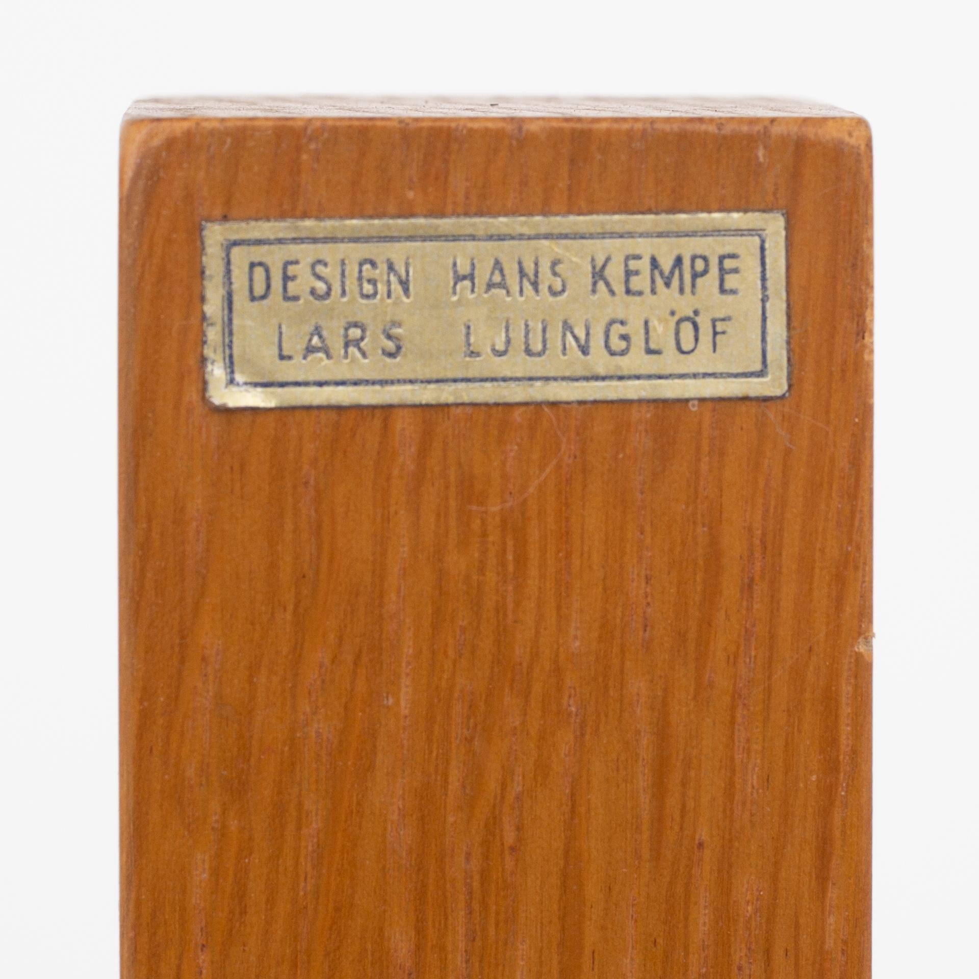 Patinated Floor Lamp by Hans Kempe & Lars-Erik Ljunglöf
