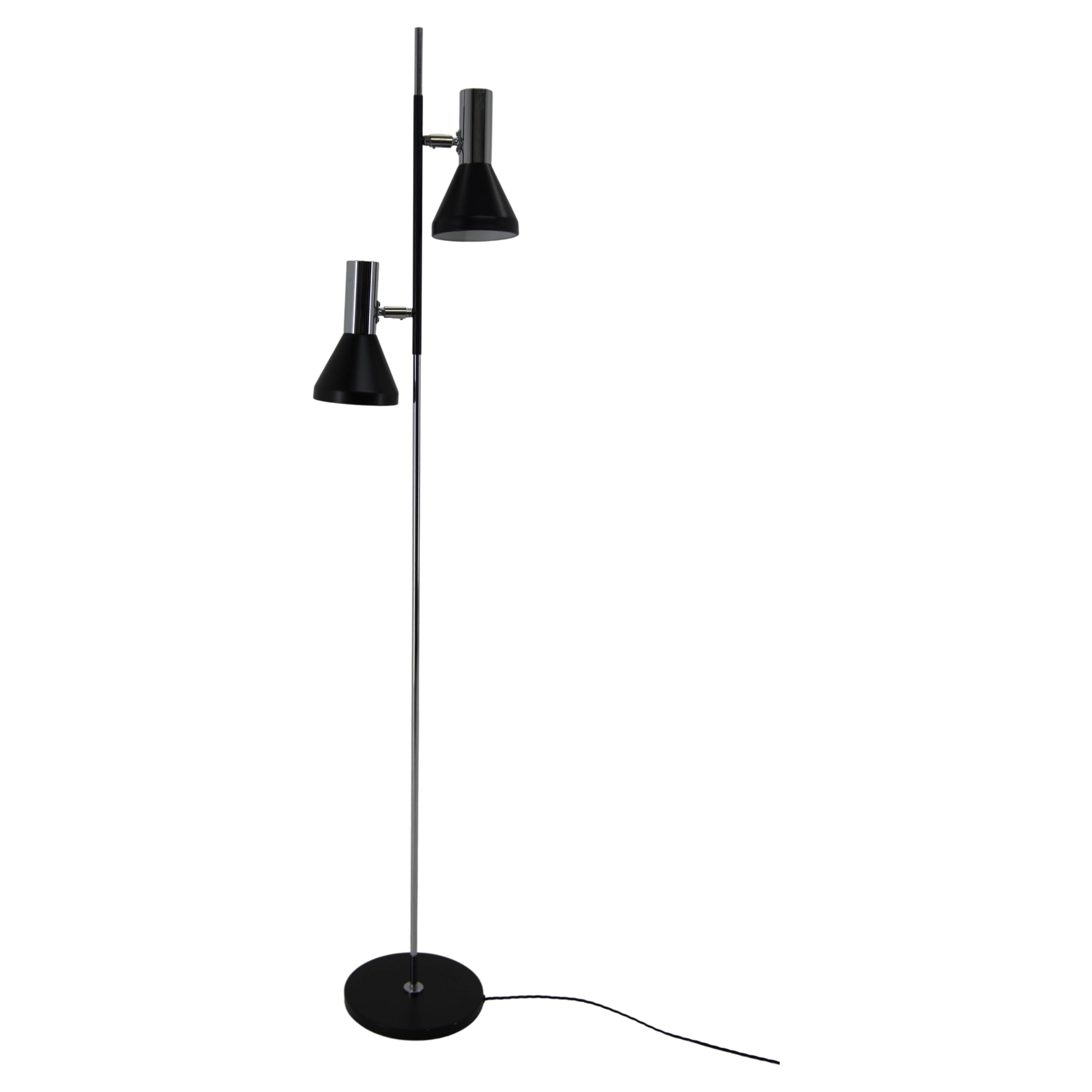 Floor Lamp by Hustadt Leuchten, Germany, 1960s, Restored For Sale at 1stDibs