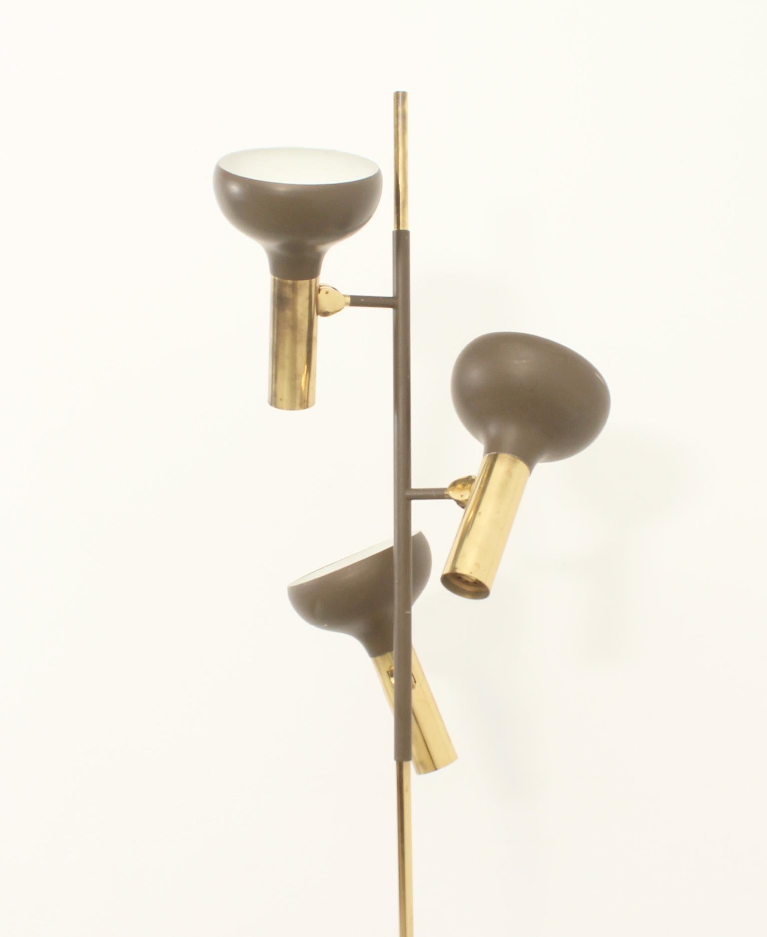 Late 20th Century Floor Lamp by Hustadt Leuchten, Germany, 1970's For Sale