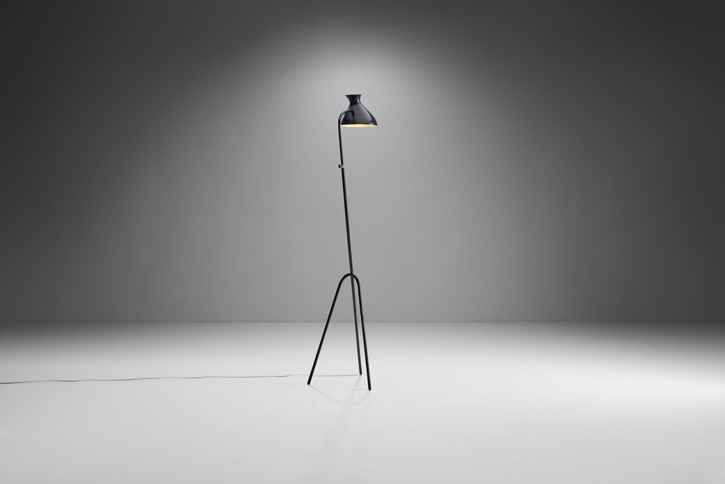 Mid-20th Century Floor Lamp by HW Armatur, Sweden, 1950s