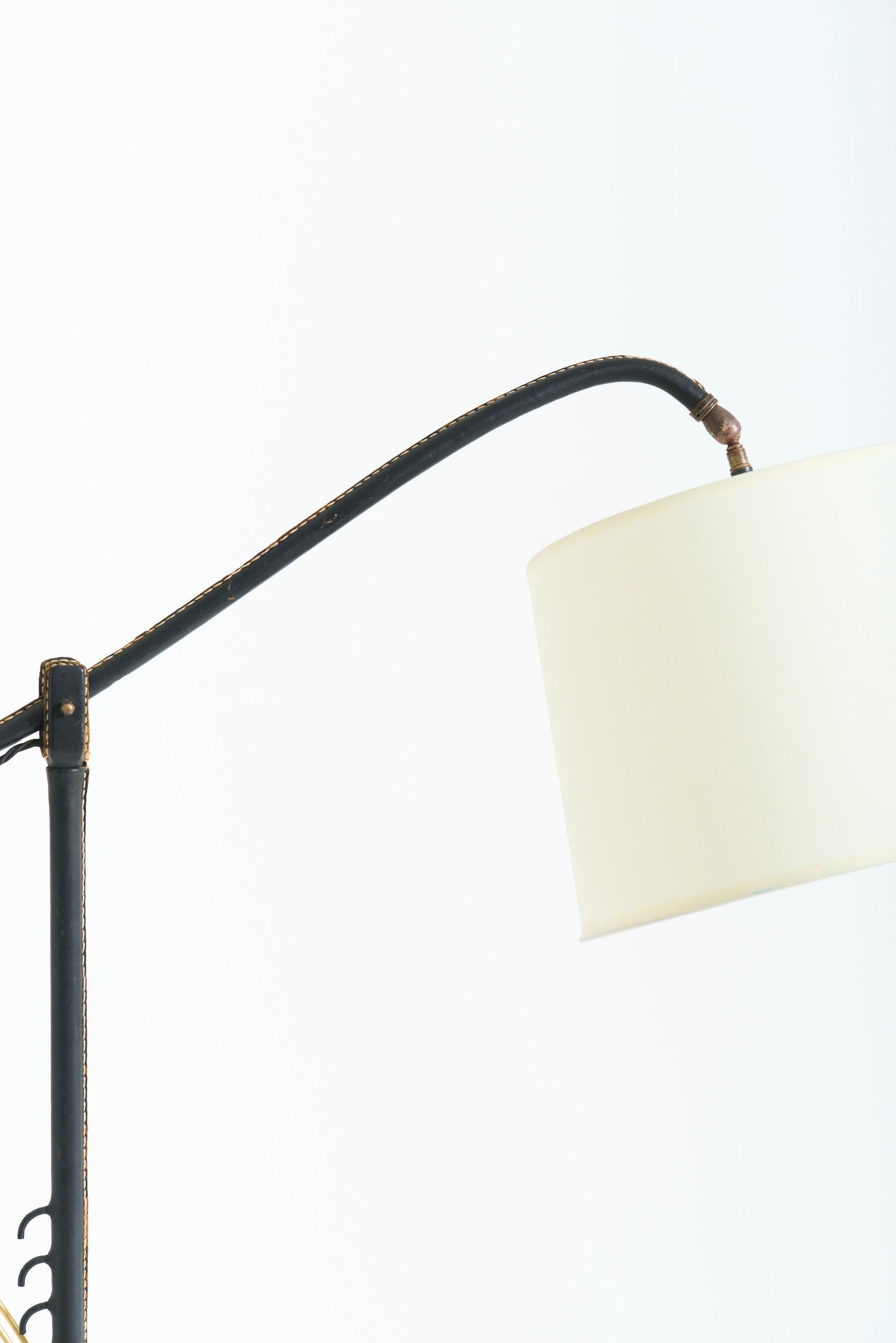 Lampadaire de Jacques Adnet (1900-1984) en vente 3