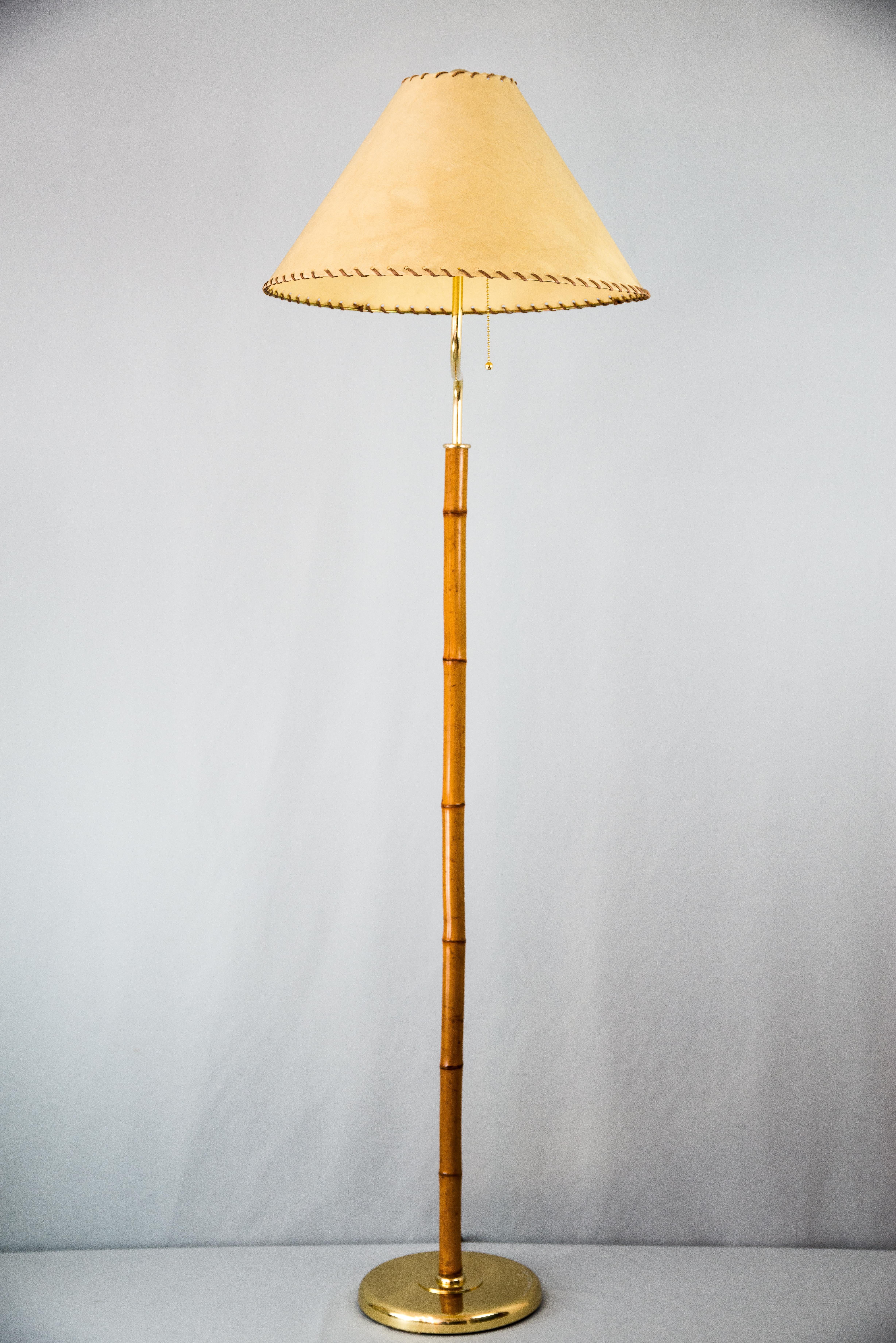 Floor lamp by Josef Frank and executed by J. T. Kalmar Vienna around 1950s 2