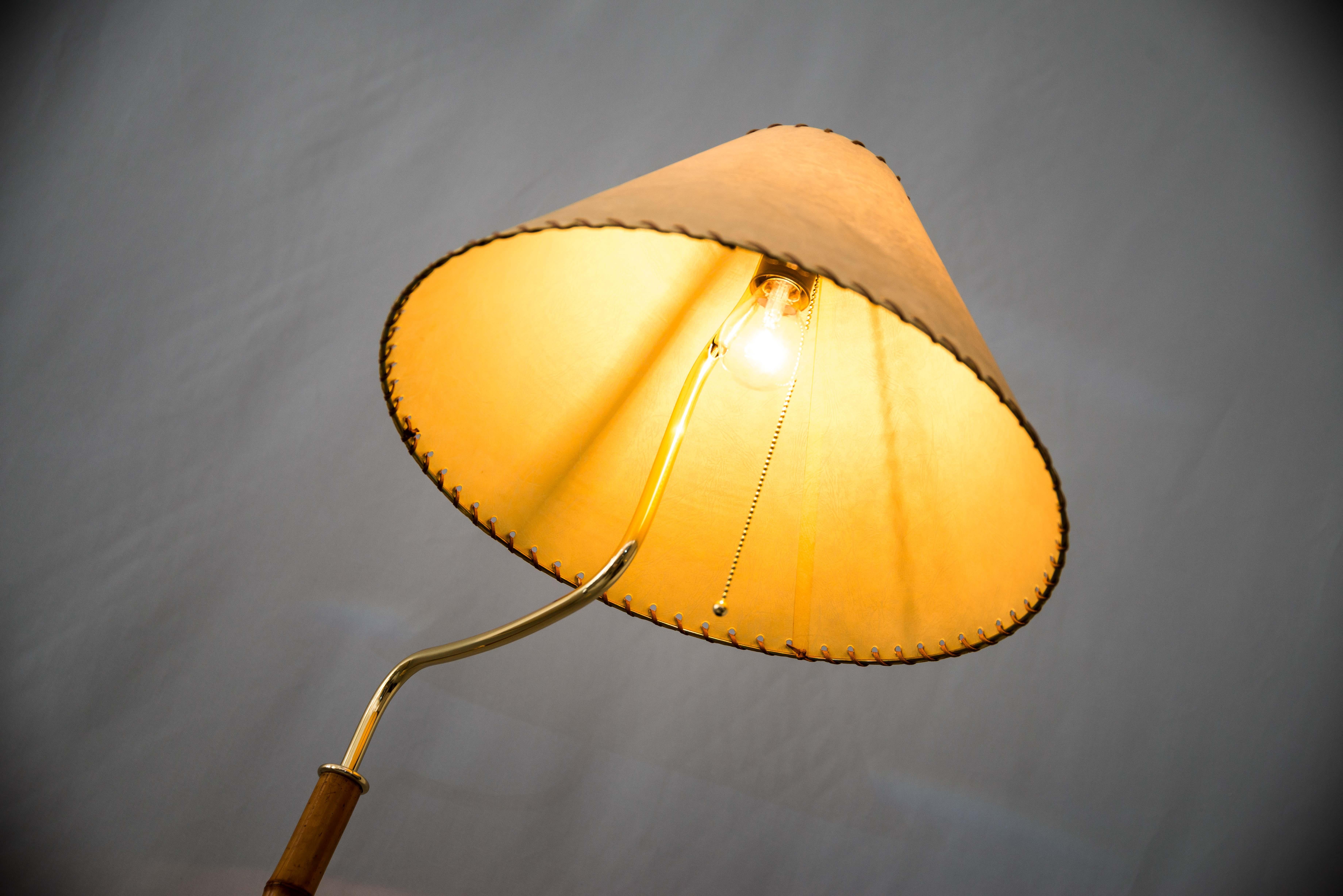 Floor lamp by Josef Frank and executed by J. T. Kalmar Vienna around 1950s 6