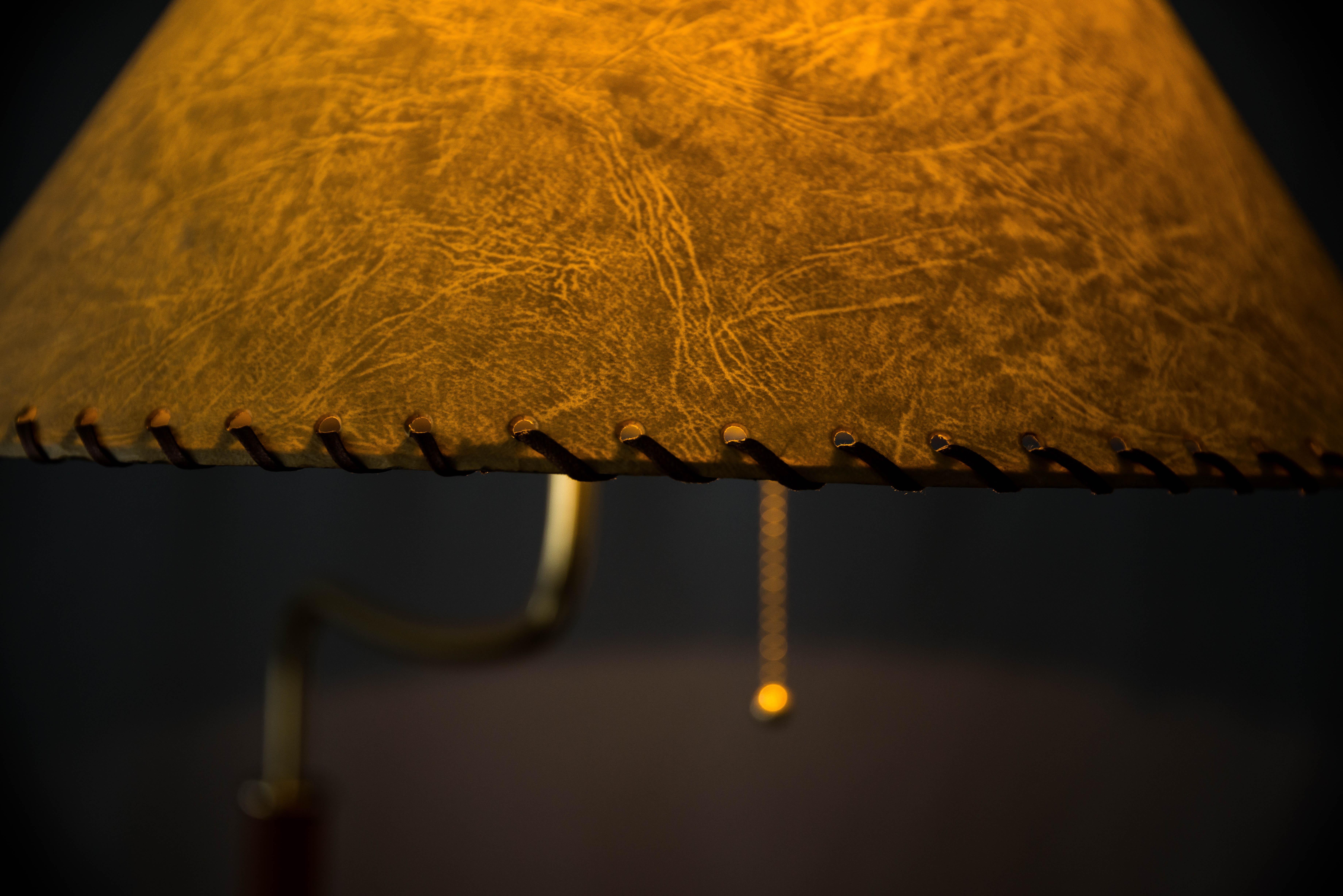Floor lamp by Josef Frank and executed by J. T. Kalmar Vienna around 1950s 9