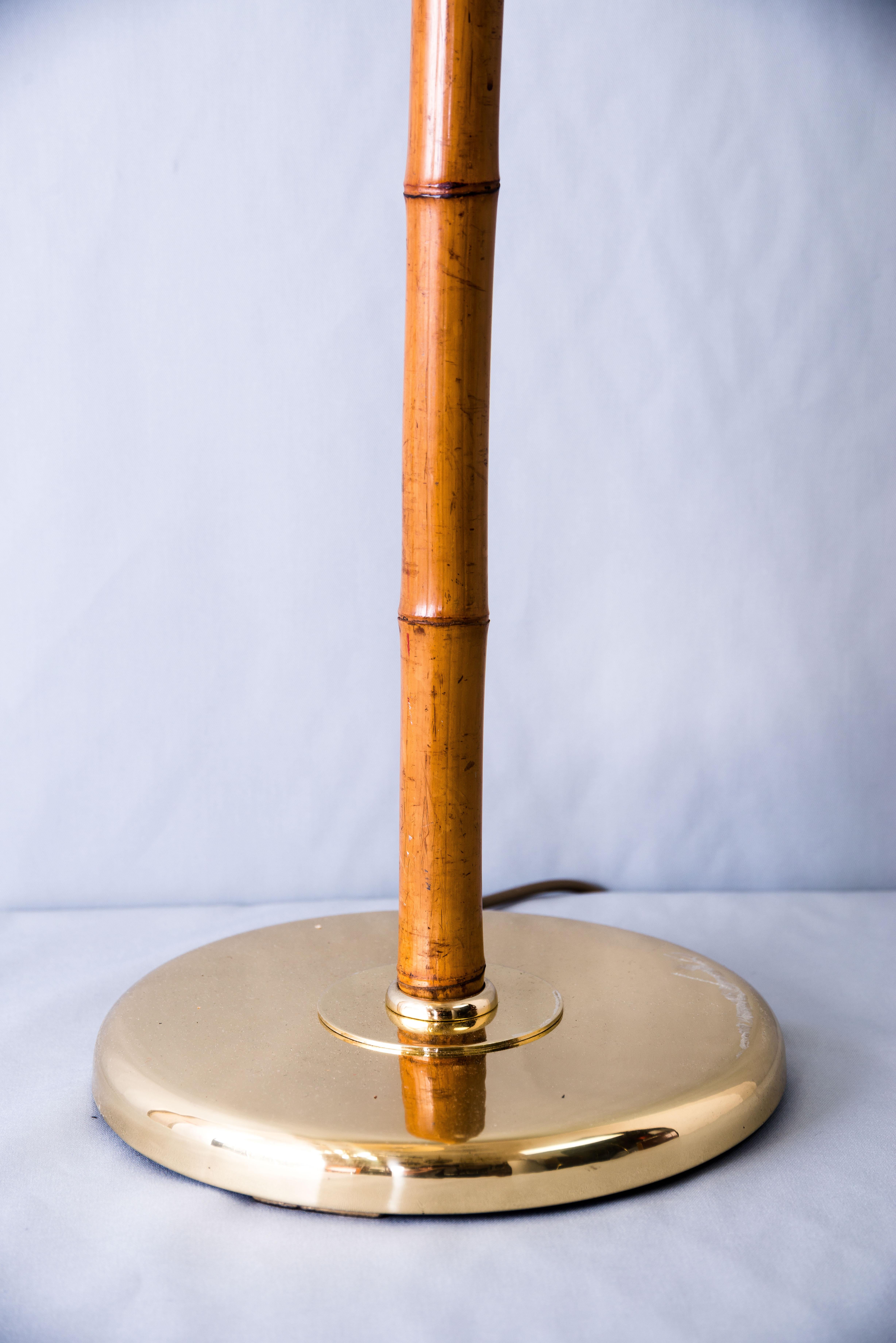Austrian Floor lamp by Josef Frank and executed by J. T. Kalmar Vienna around 1950s