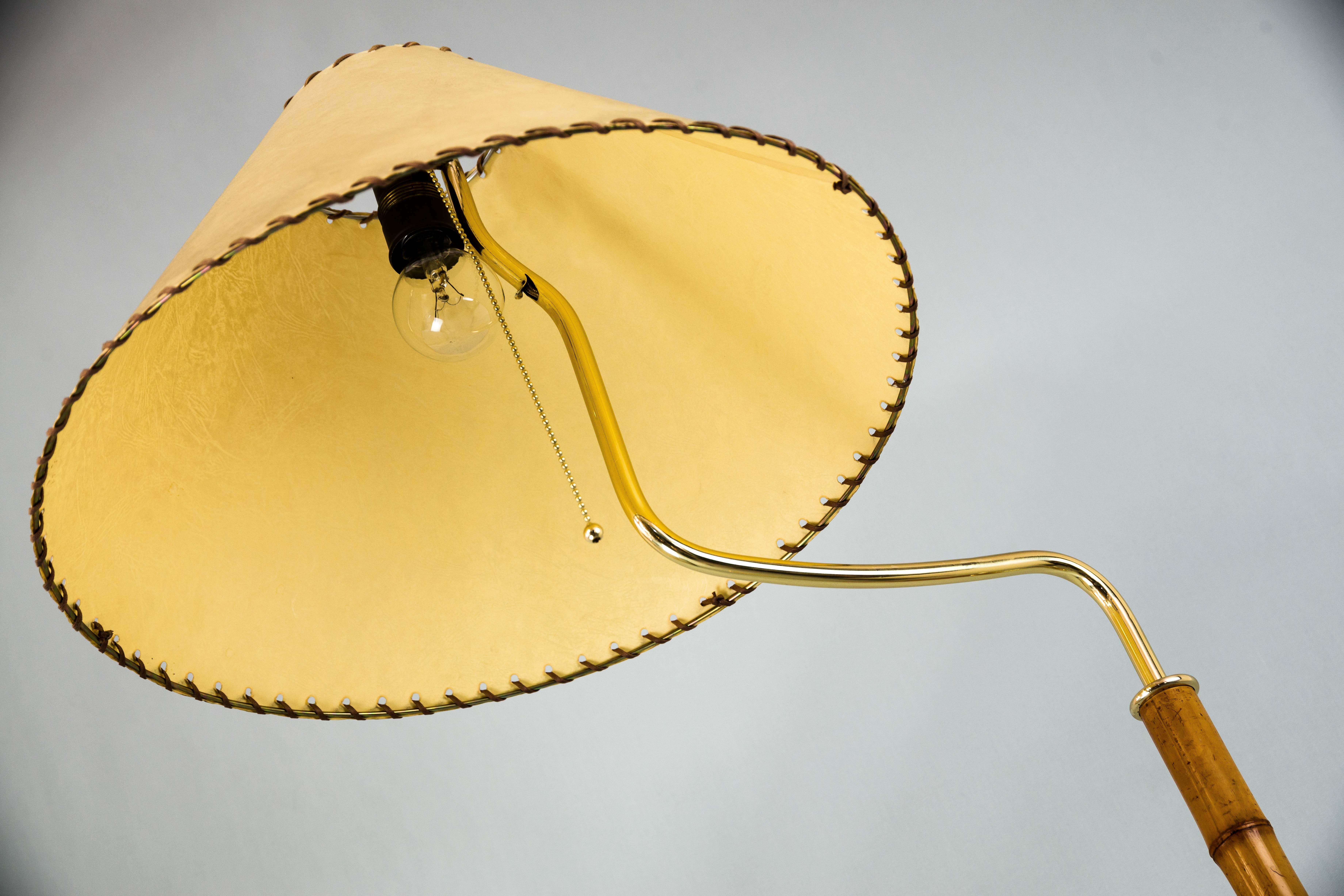 Lacquered Floor lamp by Josef Frank and executed by J. T. Kalmar Vienna around 1950s