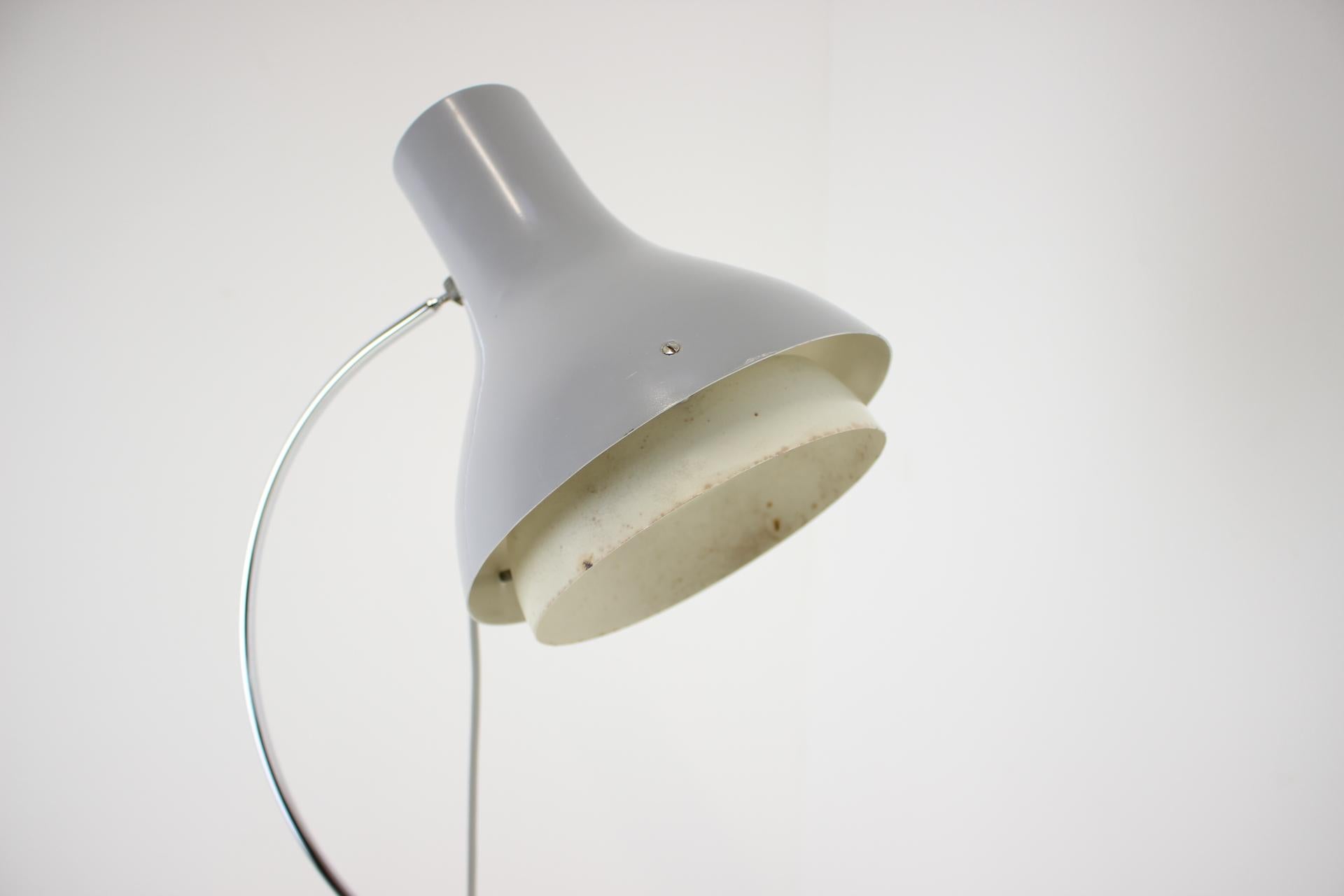Floor Lamp by Josef Hurka for Napako, Czechoslovakia, 1960s In Good Condition For Sale In Praha, CZ