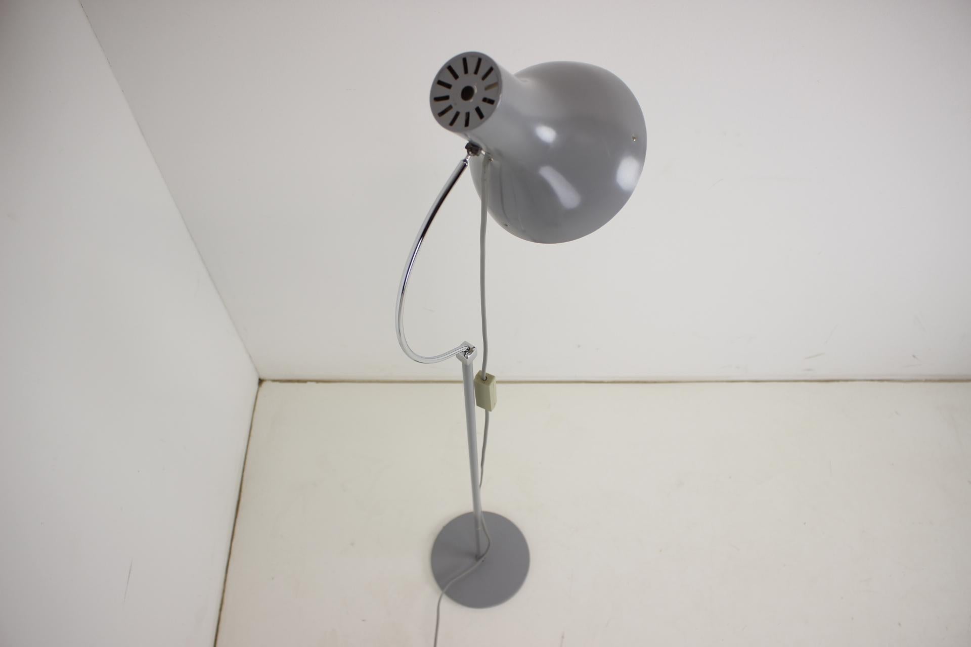 Floor Lamp by Josef Hurka for Napako, Czechoslovakia, 1960s For Sale 1