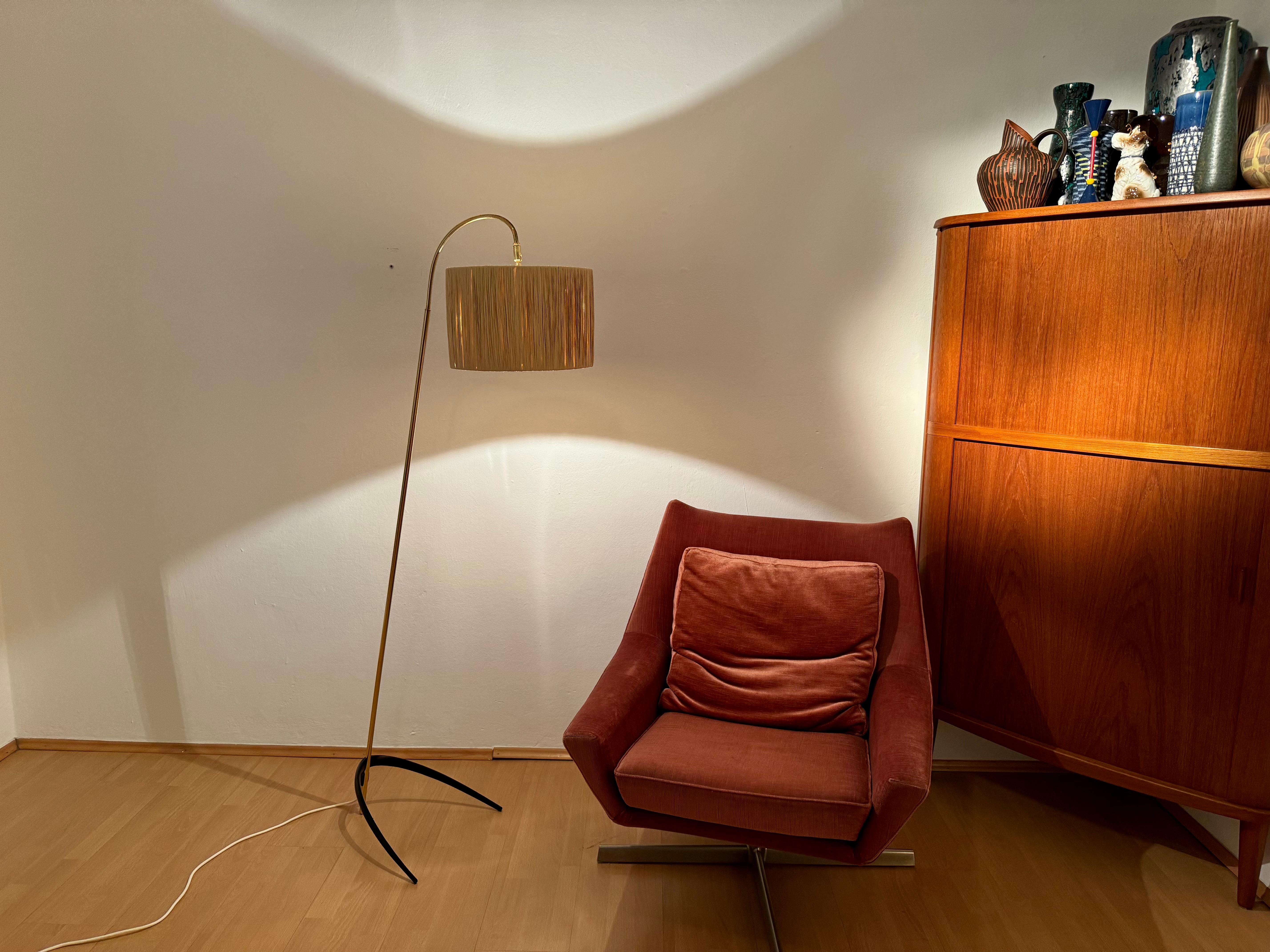 Floor Lamp by Kristian Dell for Kaiser Idell For Sale 10