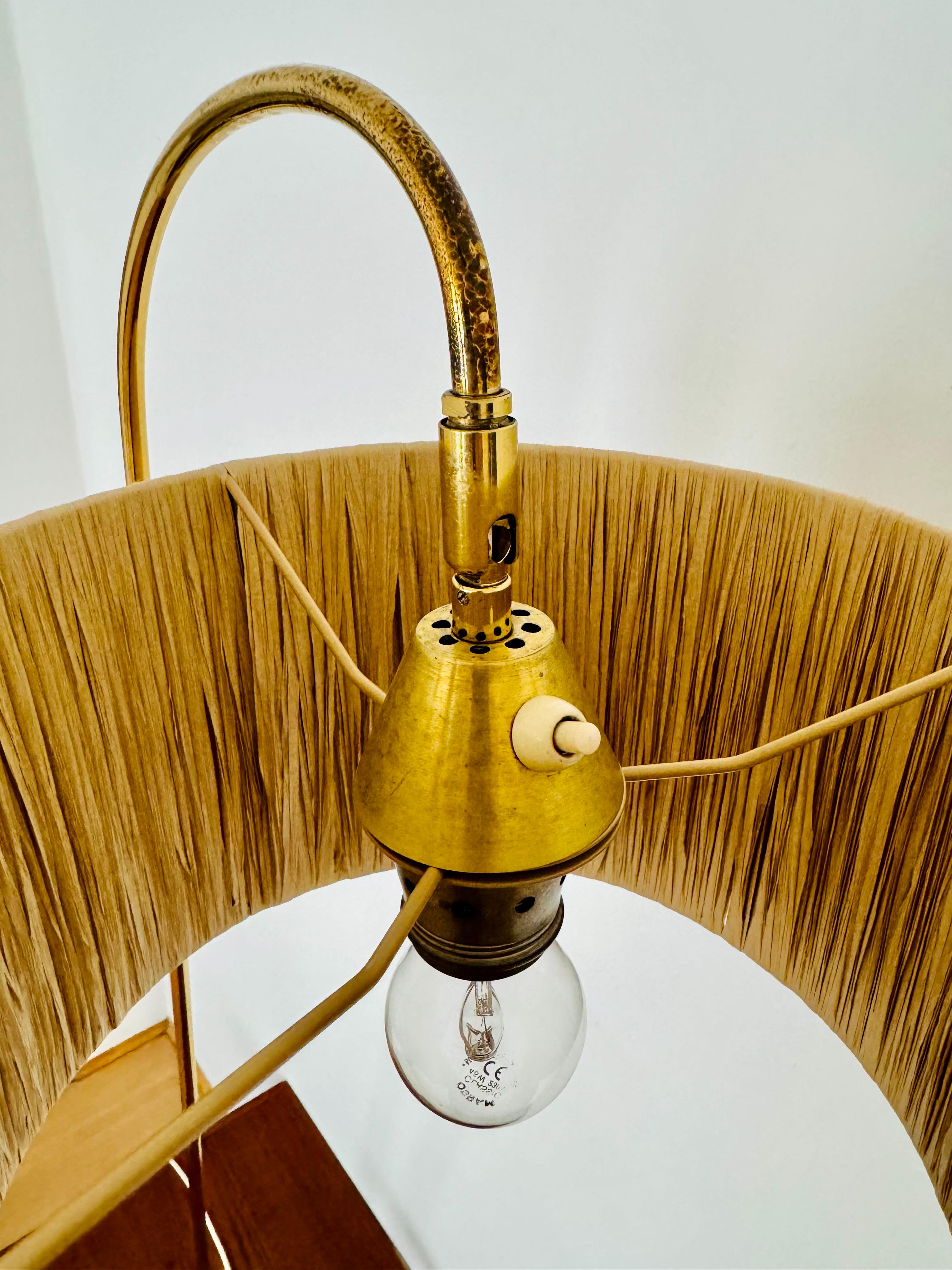 Floor Lamp by Kristian Dell for Kaiser Idell In Good Condition For Sale In München, DE