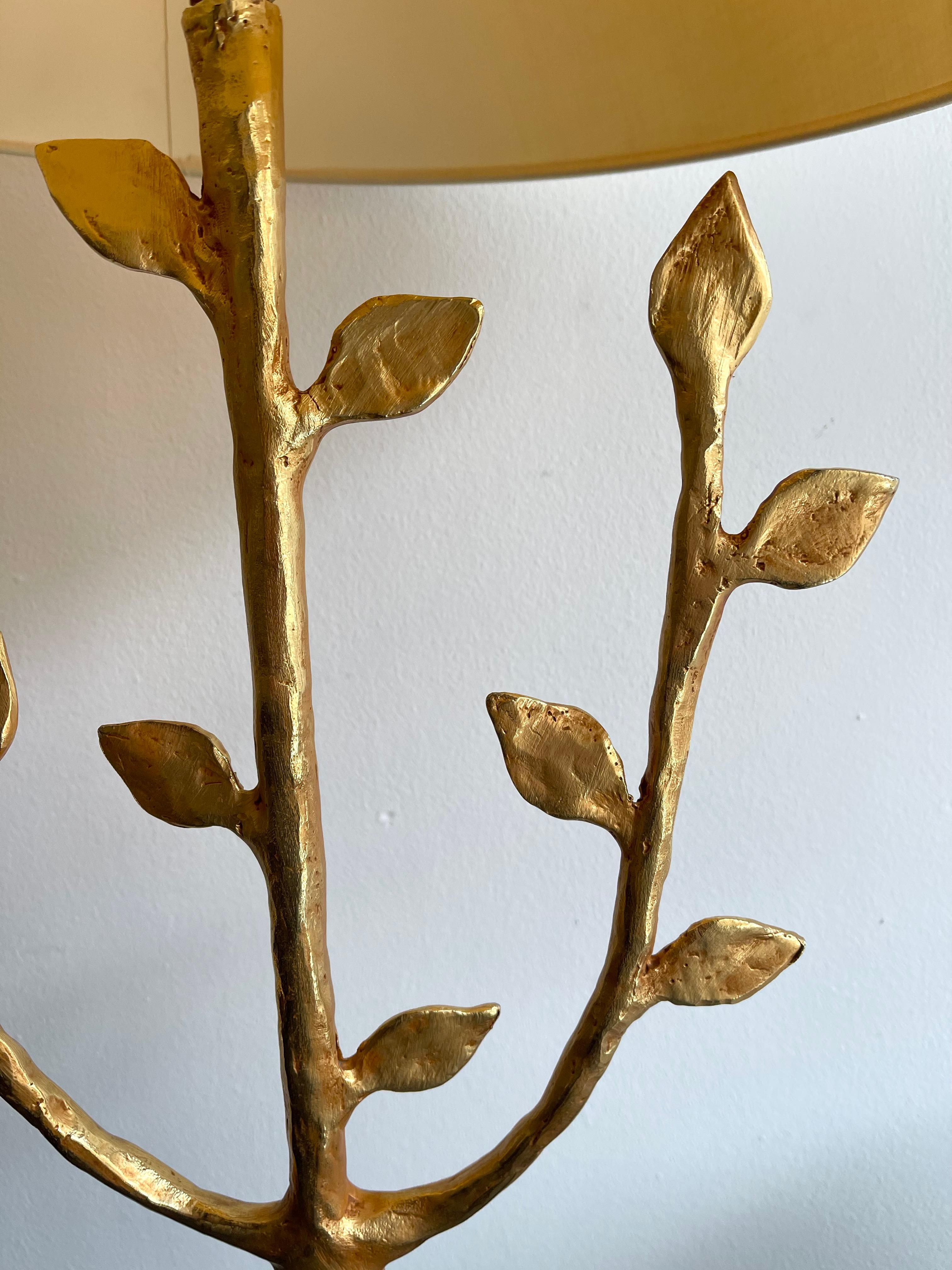 Mid-Century Modern Floor Lamp by Le Héritiers, France, 1990s For Sale