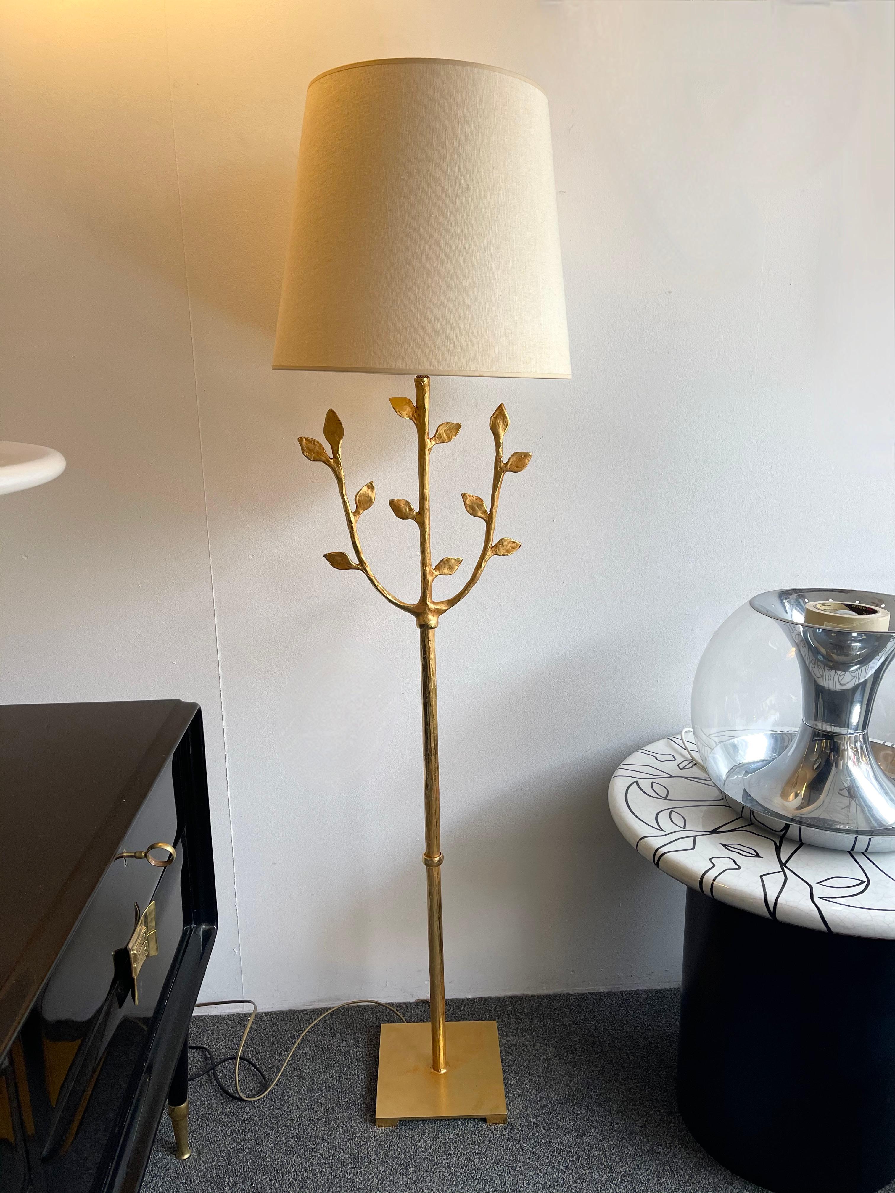 Metal Floor Lamp by Le Héritiers, France, 1990s For Sale