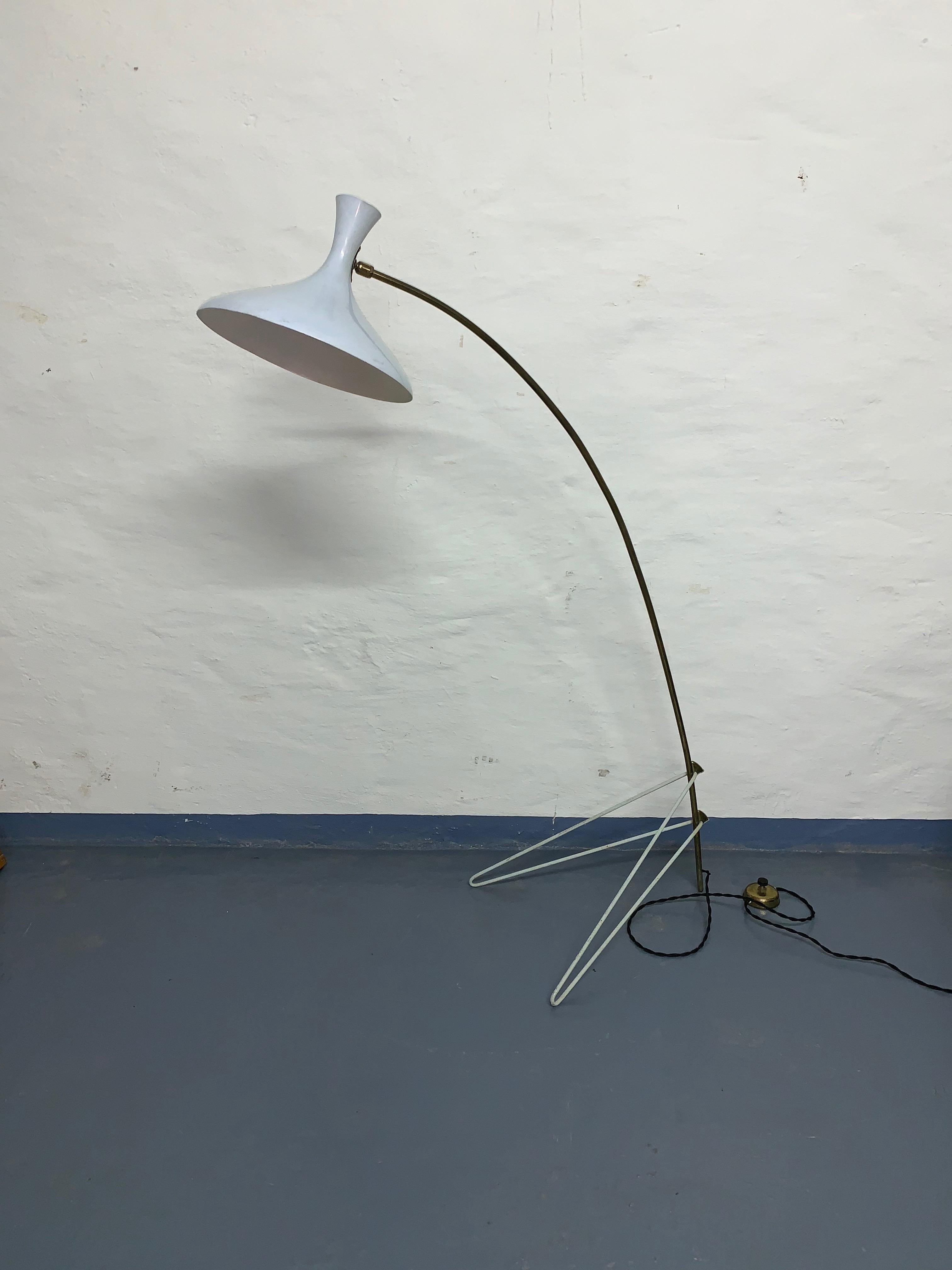 Floor Lamp by Louis Kalff For Sale 4