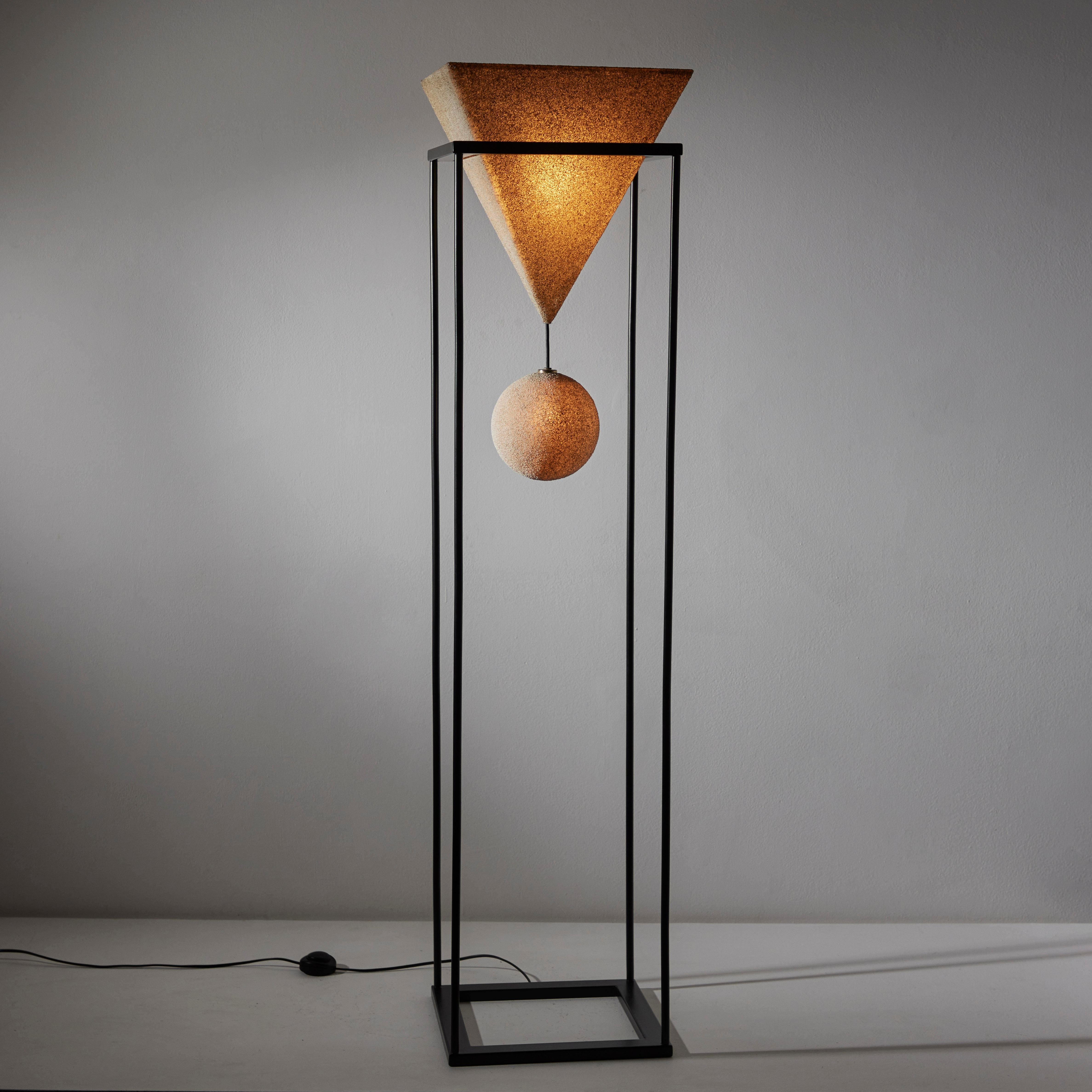 Mid-Century Modern Floor Lamp by Luciano Sartini for Singleton