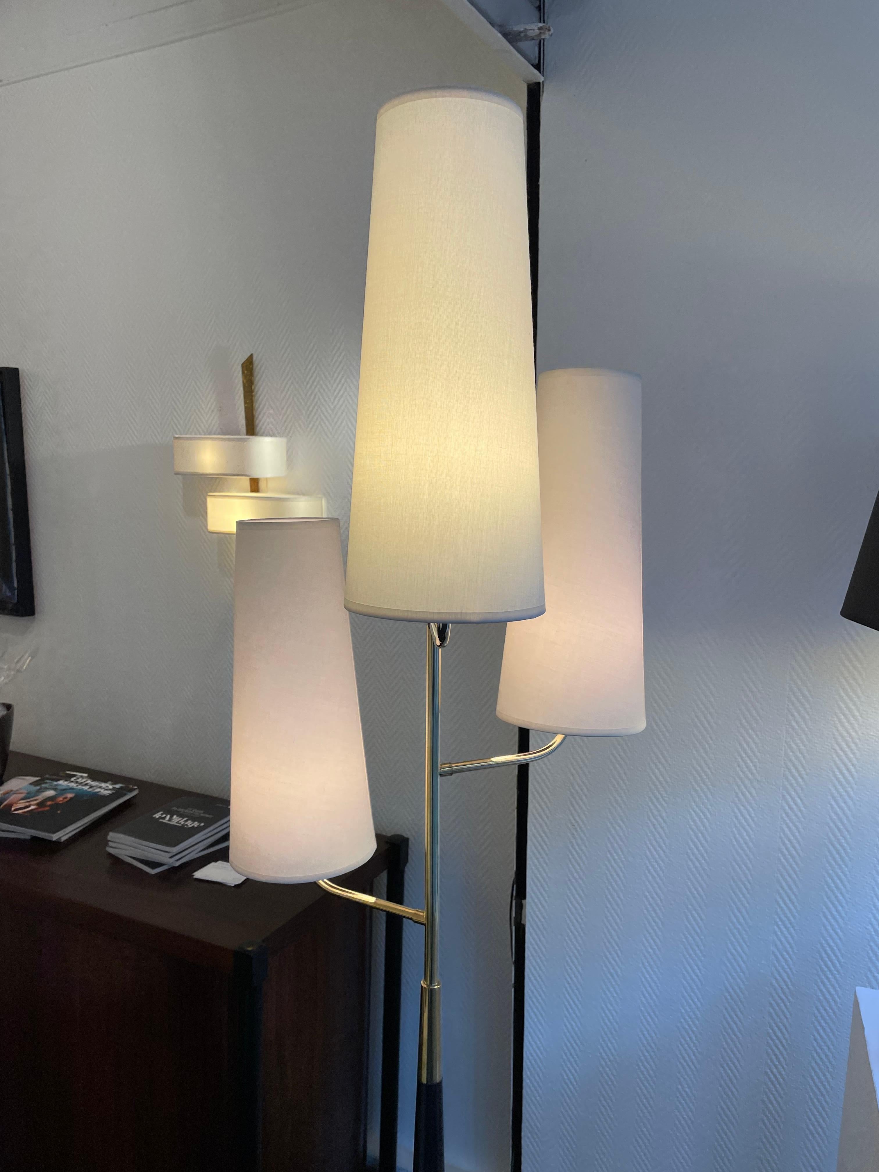 Floor lamp by Lunel 1950 In Good Condition In Saint-Ouen, FR