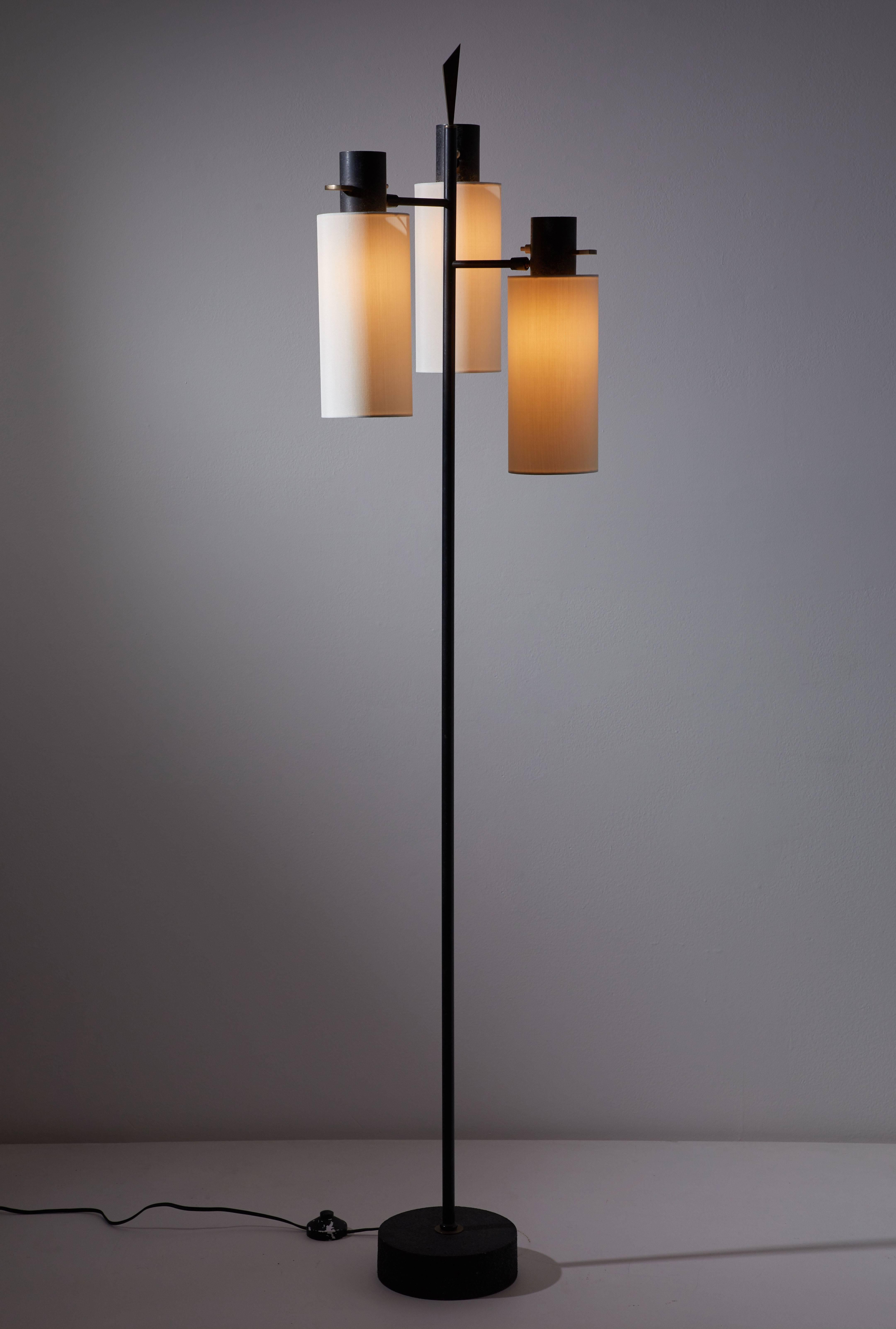 Mid-Century Modern Floor Lamp by Lunel