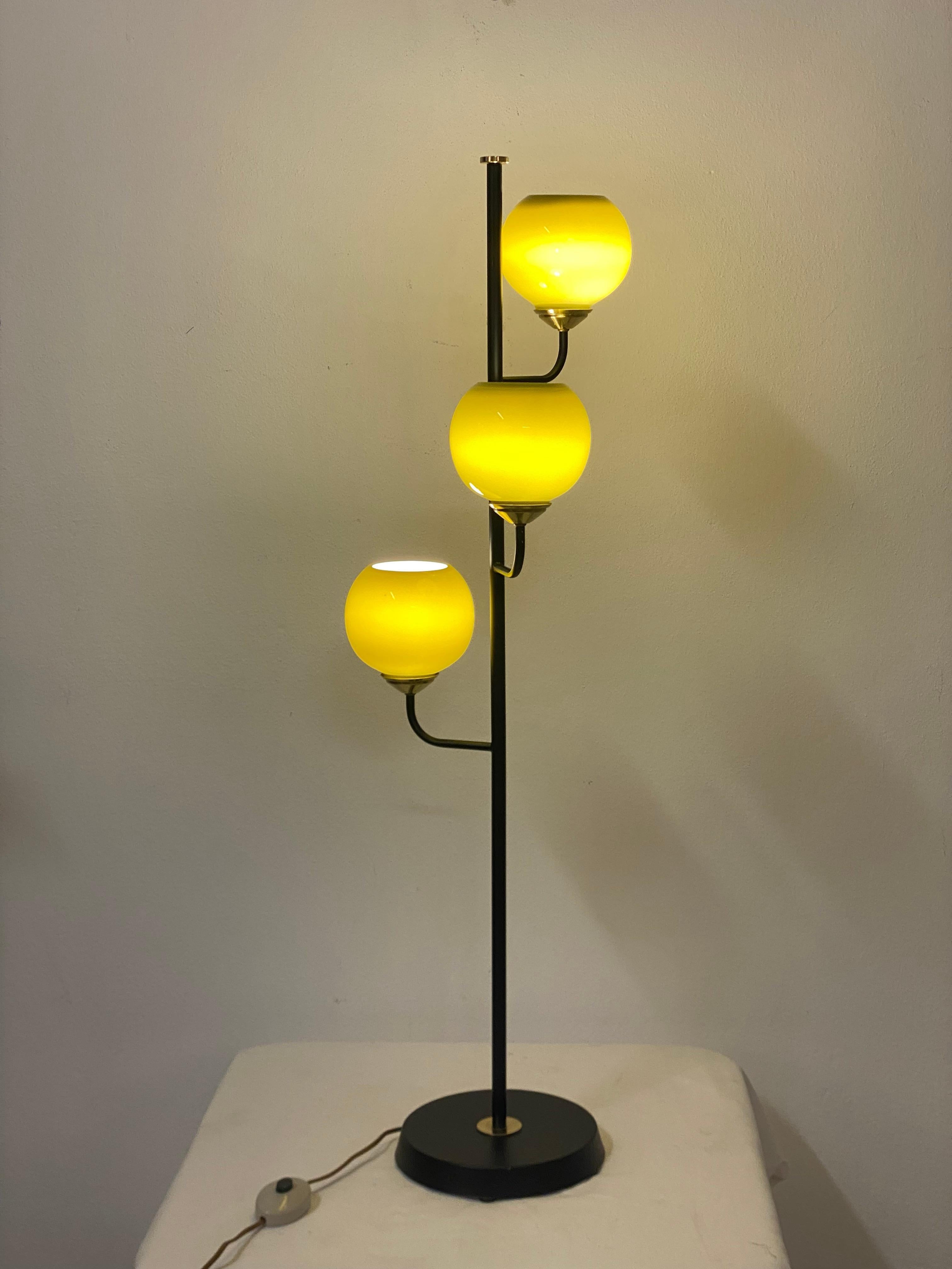 Floor Lamp By MAE, Möller Armatur, Eskilstuna, 1970s For Sale 4