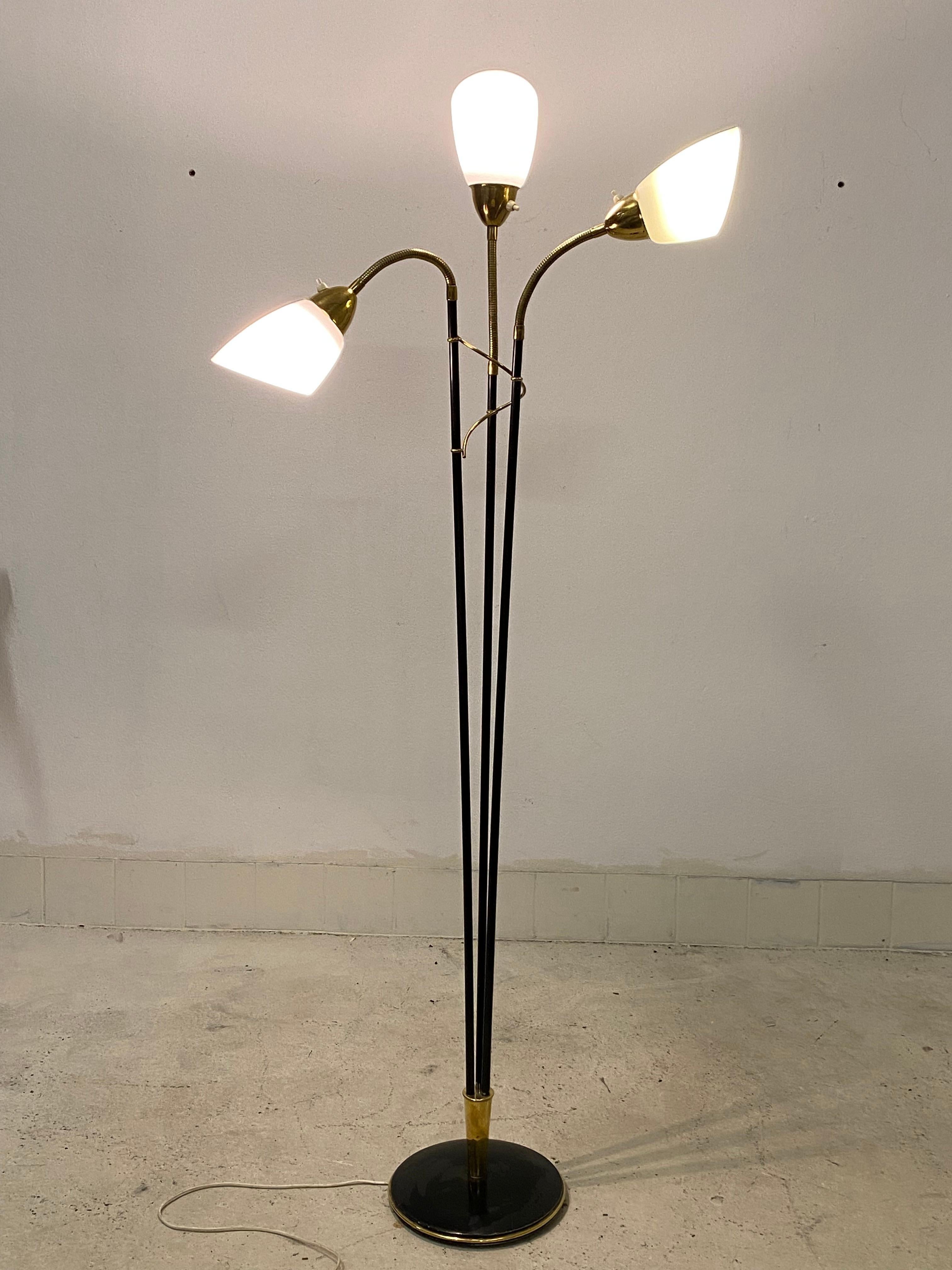 Floor Lamp By MAE, Möller Armatur, Eskilstuna For Sale 2