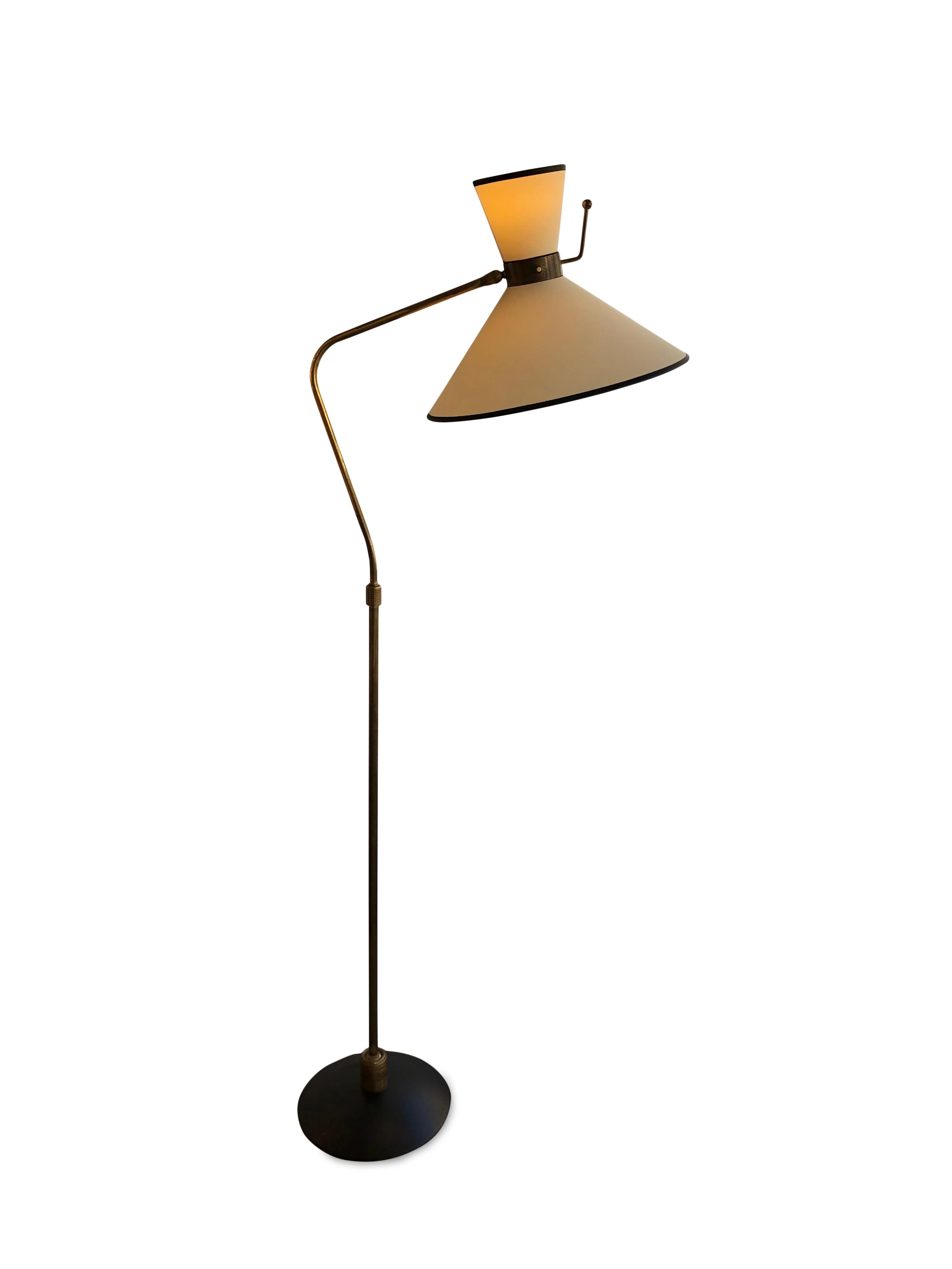 Floor Lamp by Maison Arlus, 1950 4