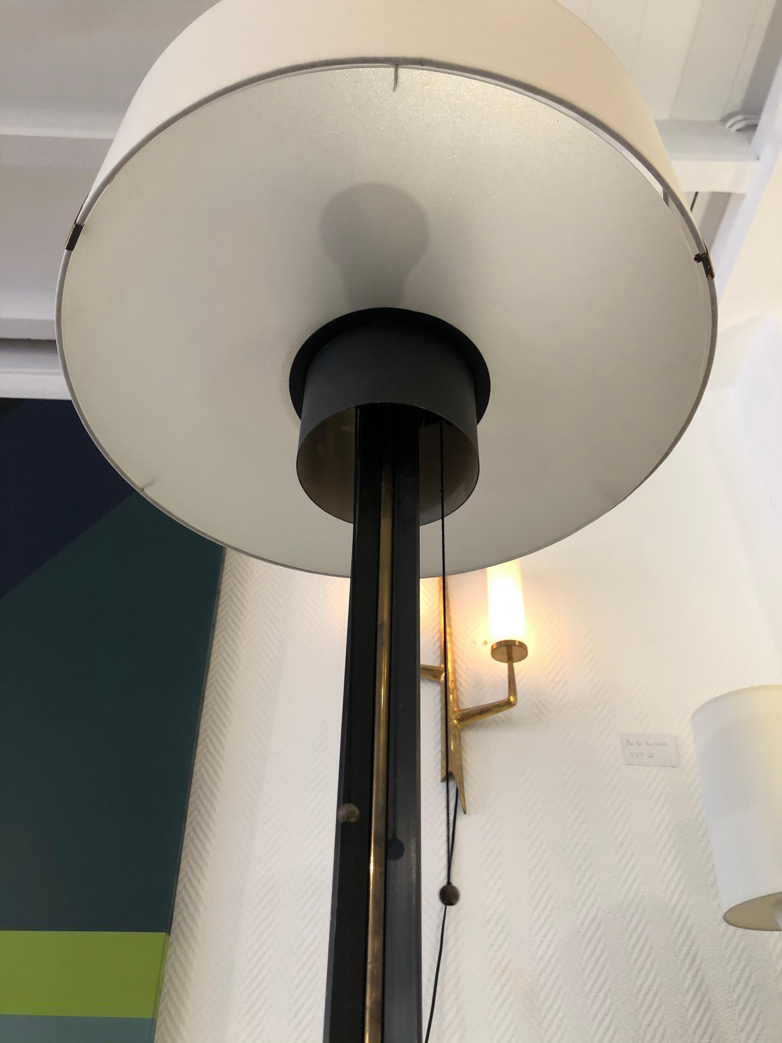 Floor Lamp by Maison Arlus, 1950 For Sale 7