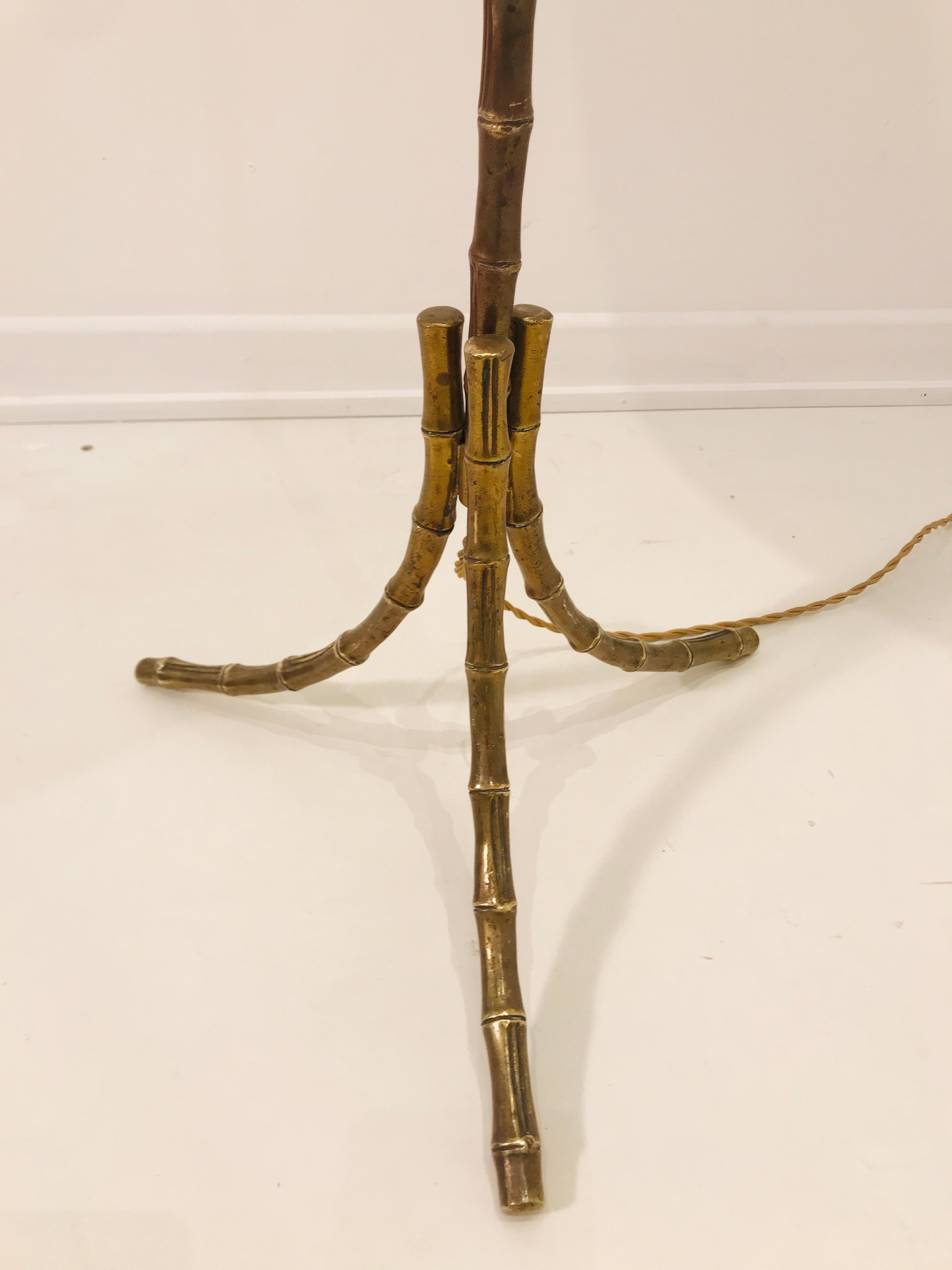 French Floor Lamp by Maison Baguès