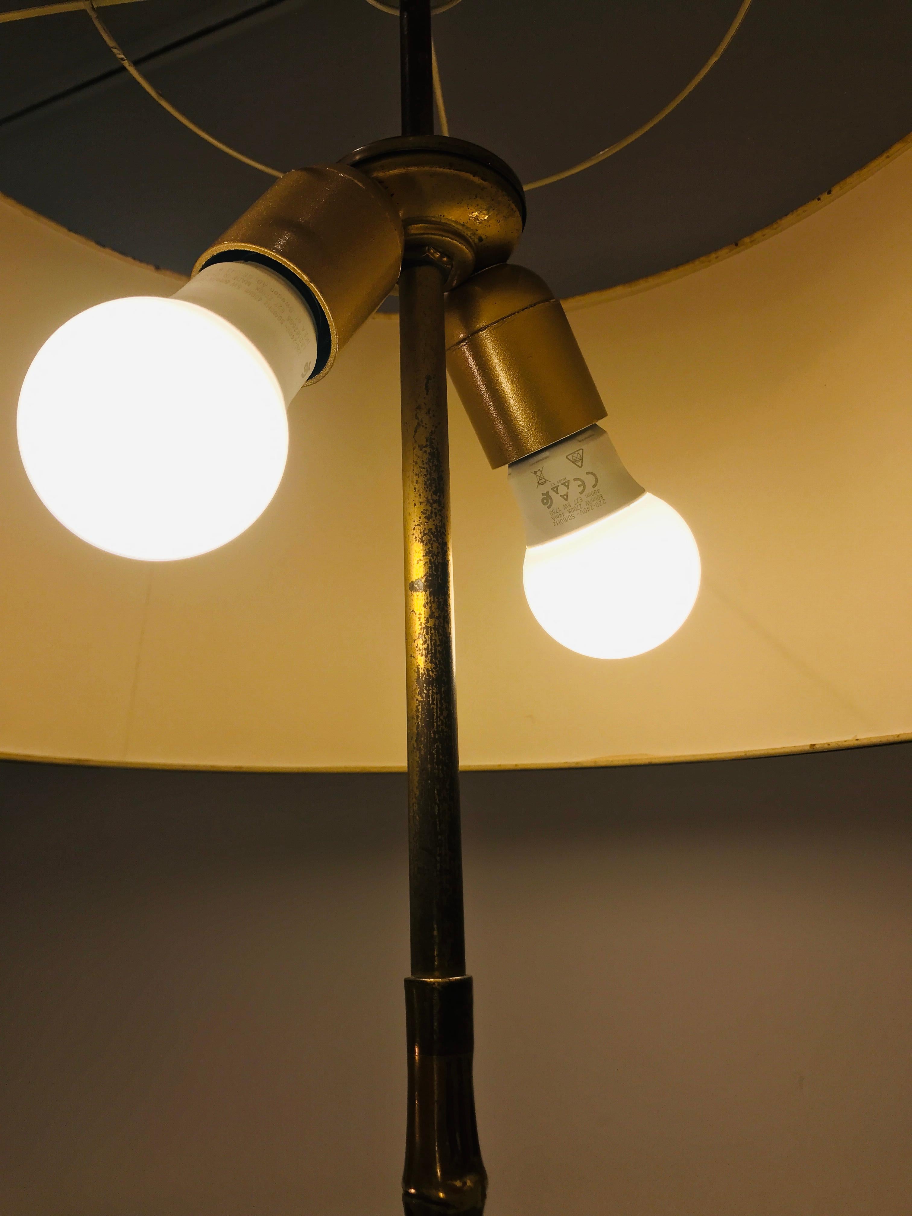 Mid-20th Century Floor Lamp by Maison Baguès