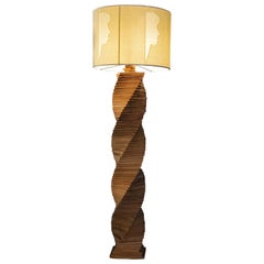 Floor Lamp by Mario Ceroli, 1970s