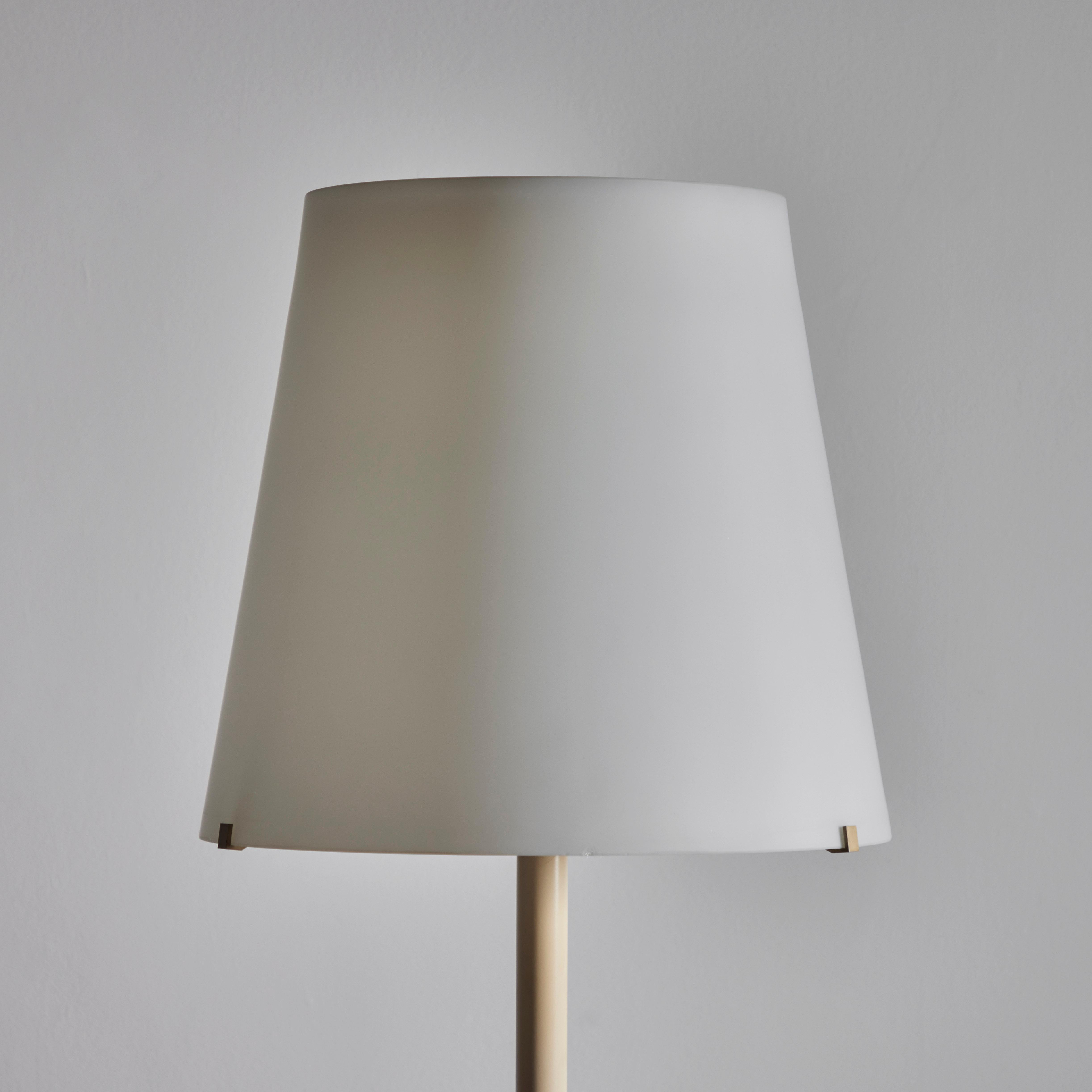 Metal Floor Lamp by Max Ingrand for Fontana Arte