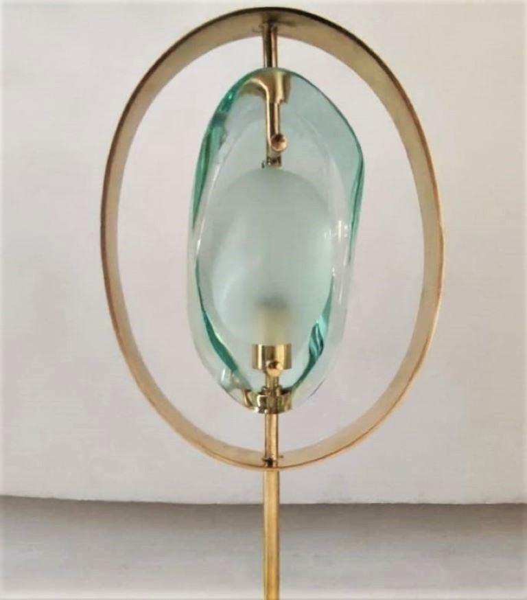 Max Ingrand Floor Lamp for Fontana Arte Model 2020, Italy, 1961 In Good Condition For Sale In Frankfurt am Main, DE