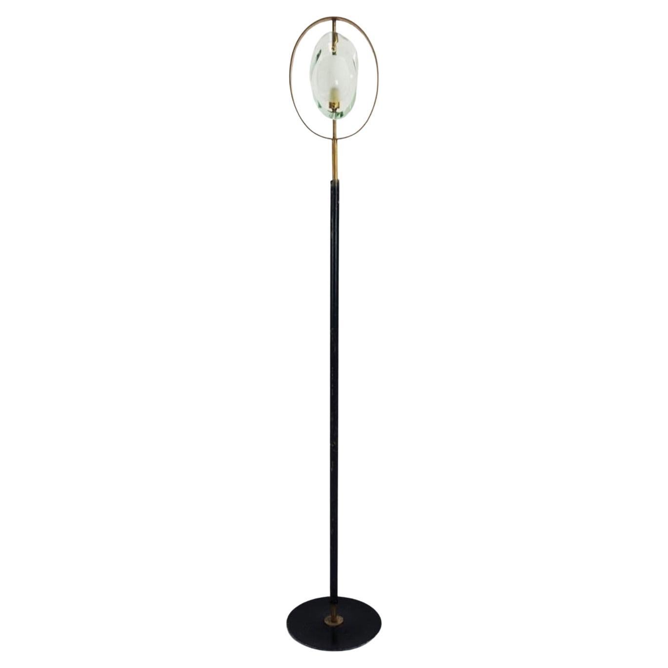 Max Ingrand Floor Lamp for Fontana Arte Model 2020, Italy, 1961 For Sale