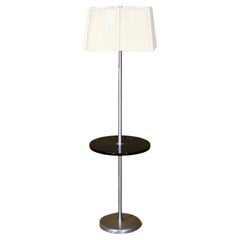Vintage Floor Lamp by Nessen Studio W/ Table