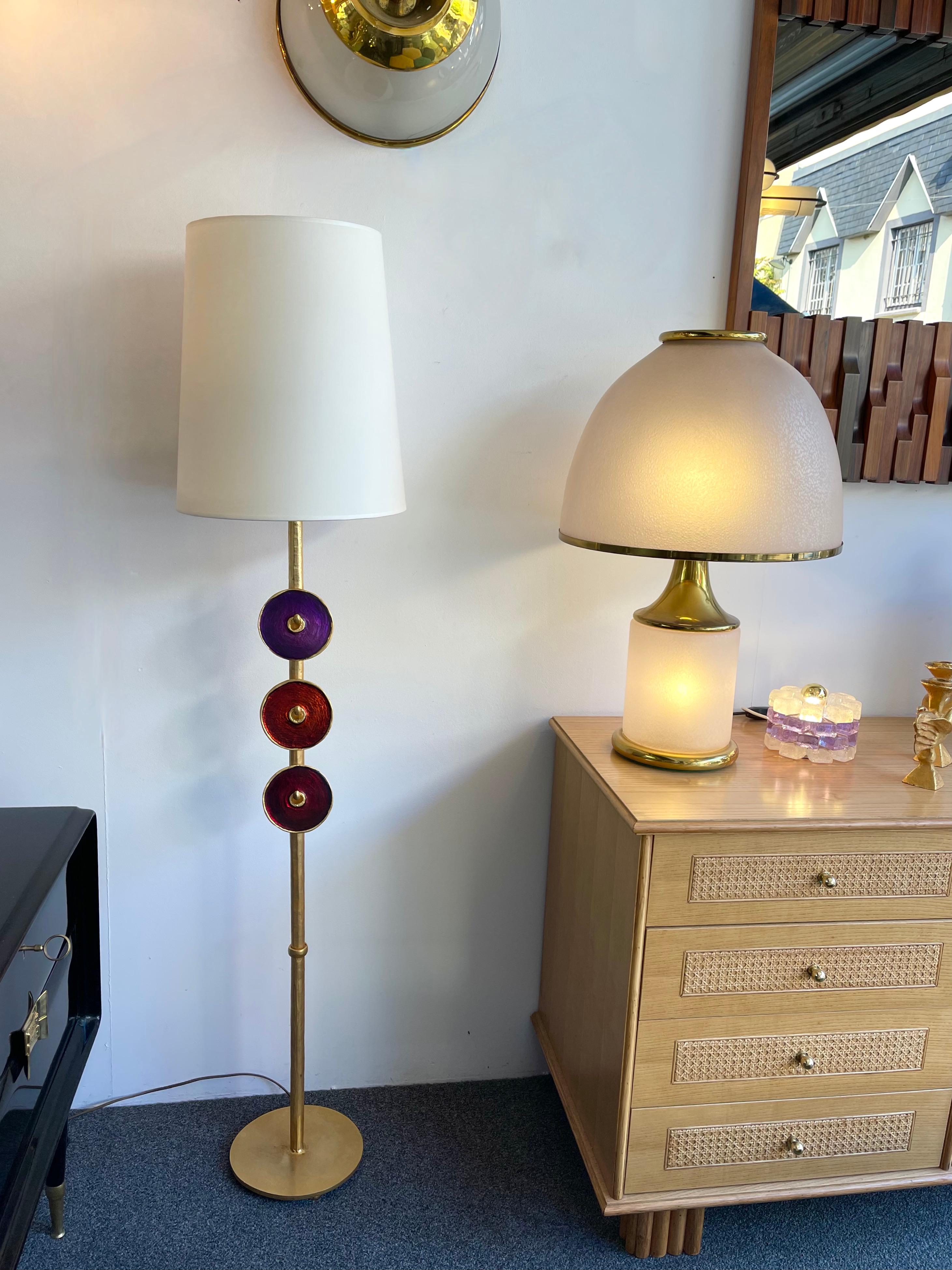 Floor Lamp by Nicolas Dewael for Fondica, France, 1990s In Good Condition For Sale In SAINT-OUEN, FR