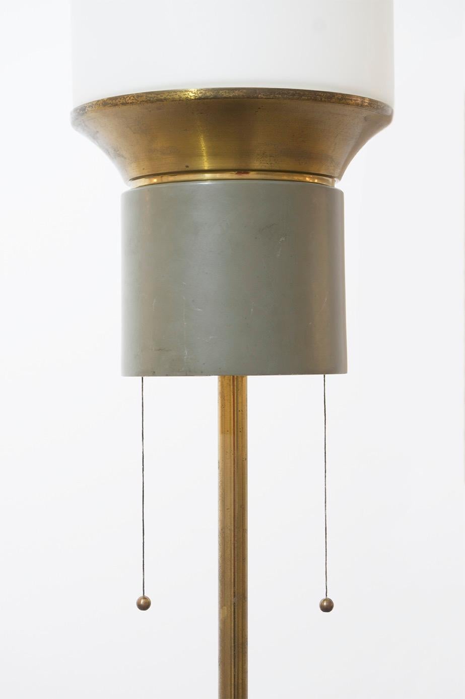 Mid-Century Modern Floor Lamp by Oscar Torlasco, circa 1955