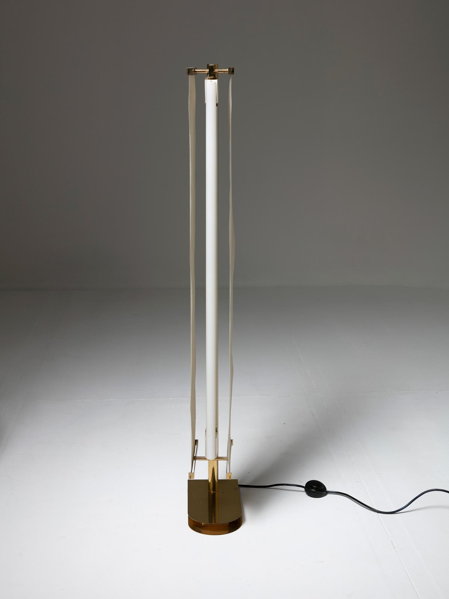 Italian Floor Lamp by Pietro Chiesa for Fontana Arte