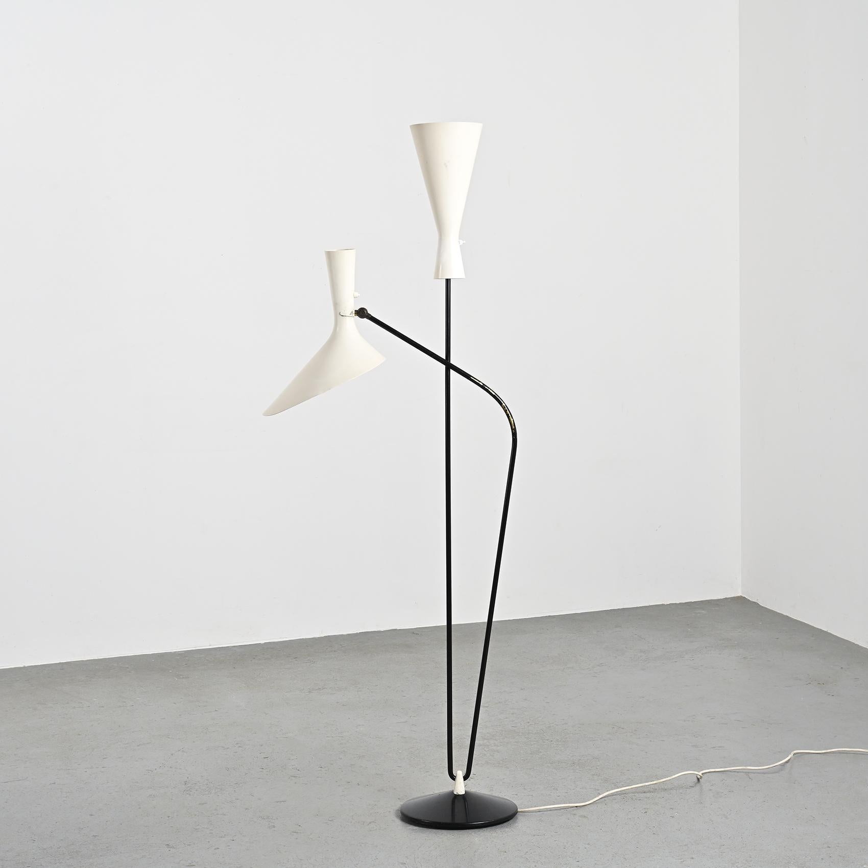 Floor lamp by Professor Carl Moor for Bag Turgi, circa 1949 4
