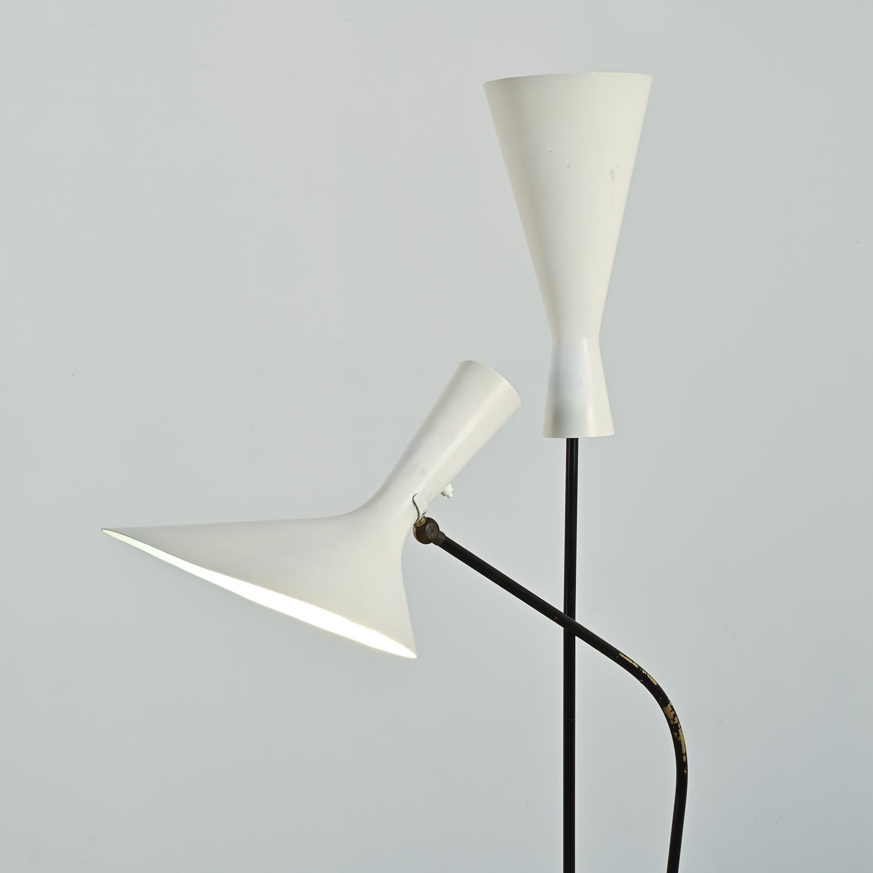 20th Century Floor lamp by Professor Carl Moor for Bag Turgi, circa 1949