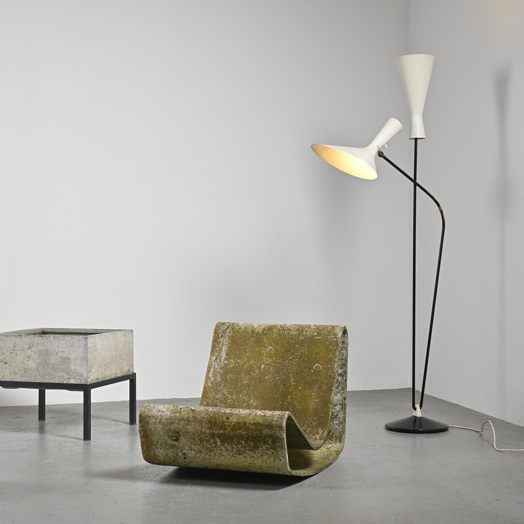 Floor lamp by Professor Carl Moor for Bag Turgi, circa 1949 1