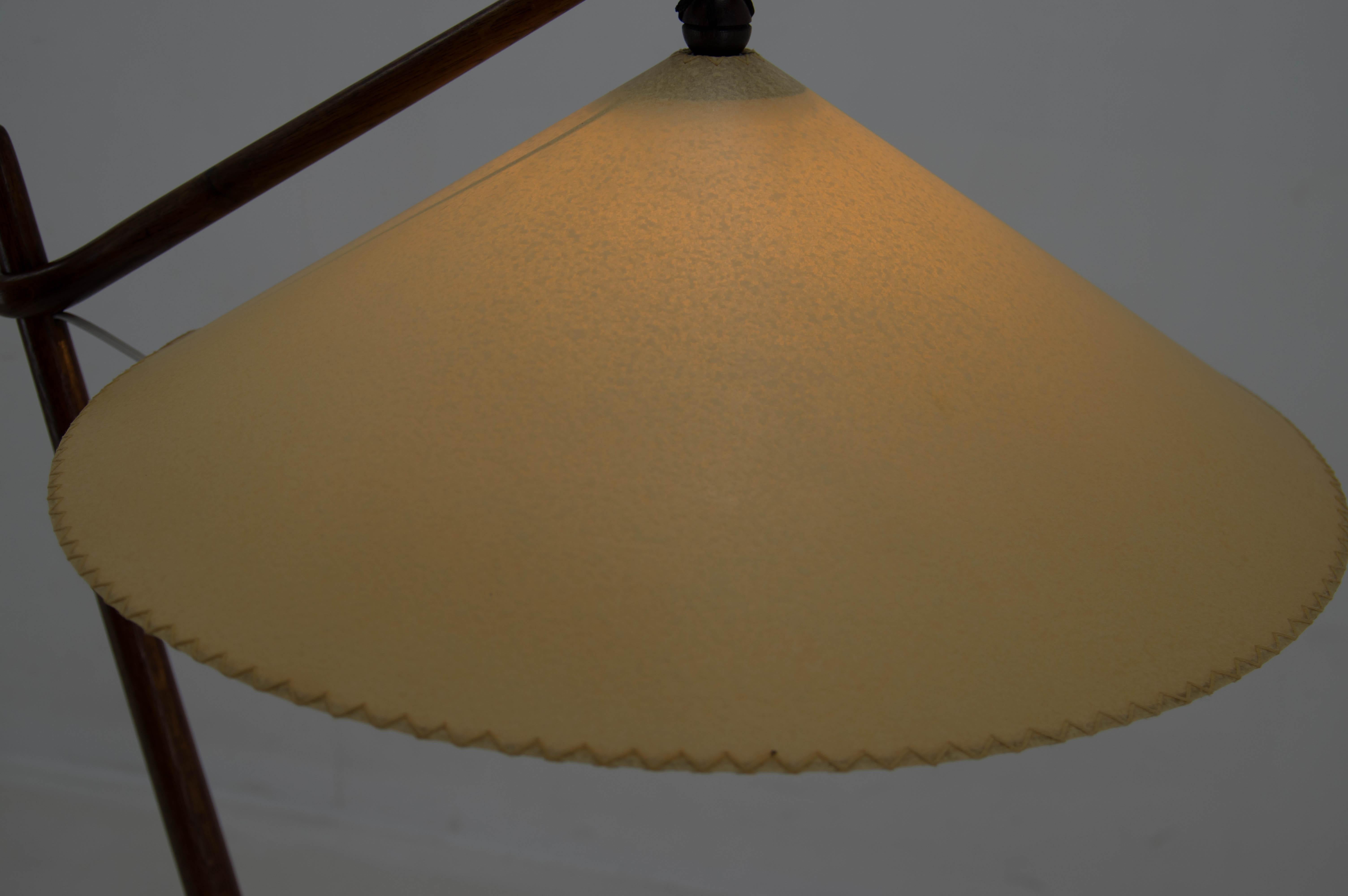 Floor Lamp by Rada for Krasna Jizba, Czechoslovakia, 1940s For Sale 5