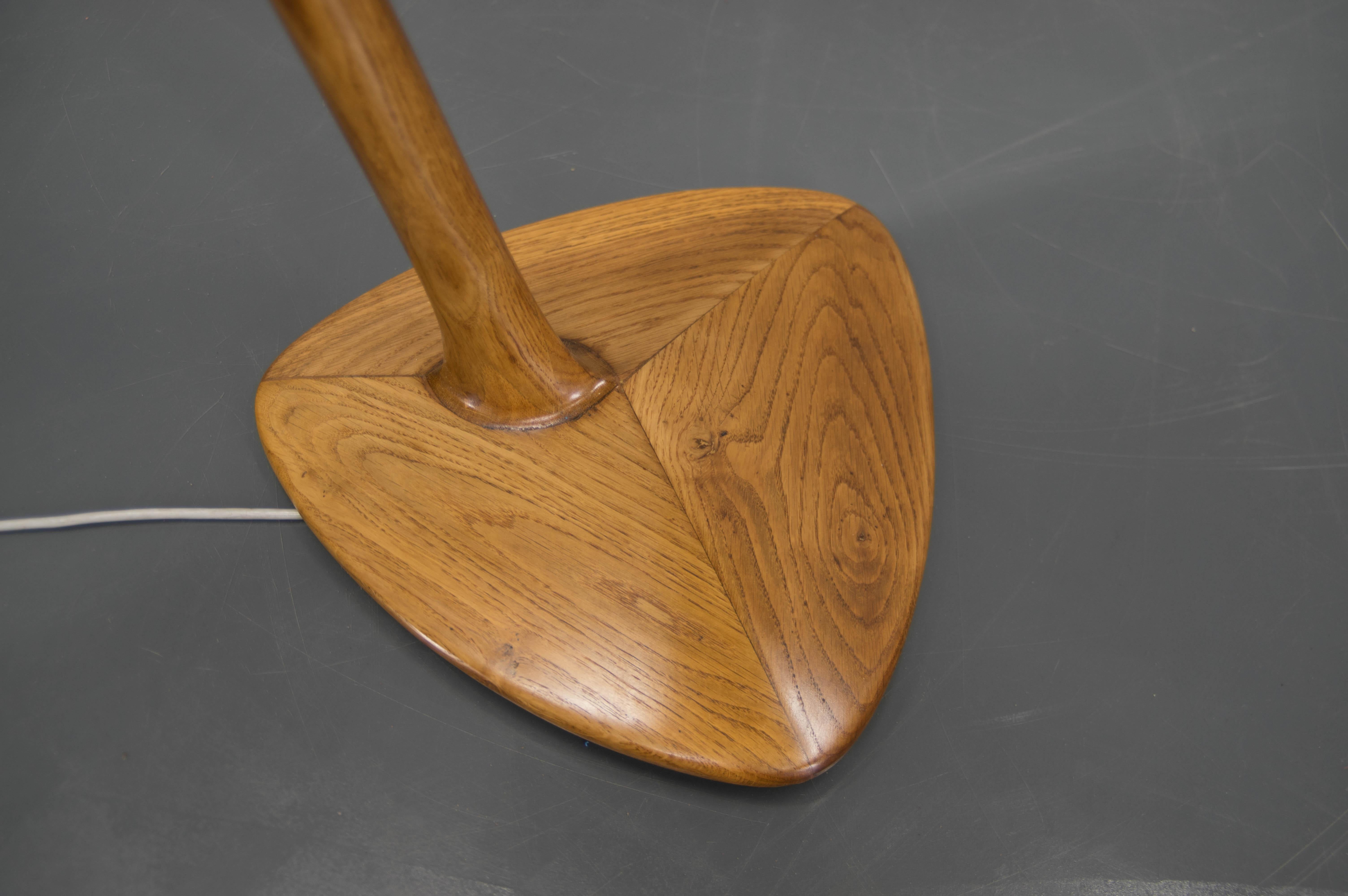 Floor Lamp by Rada for Krasna Jizba, Czechoslovakia, 1940s 5