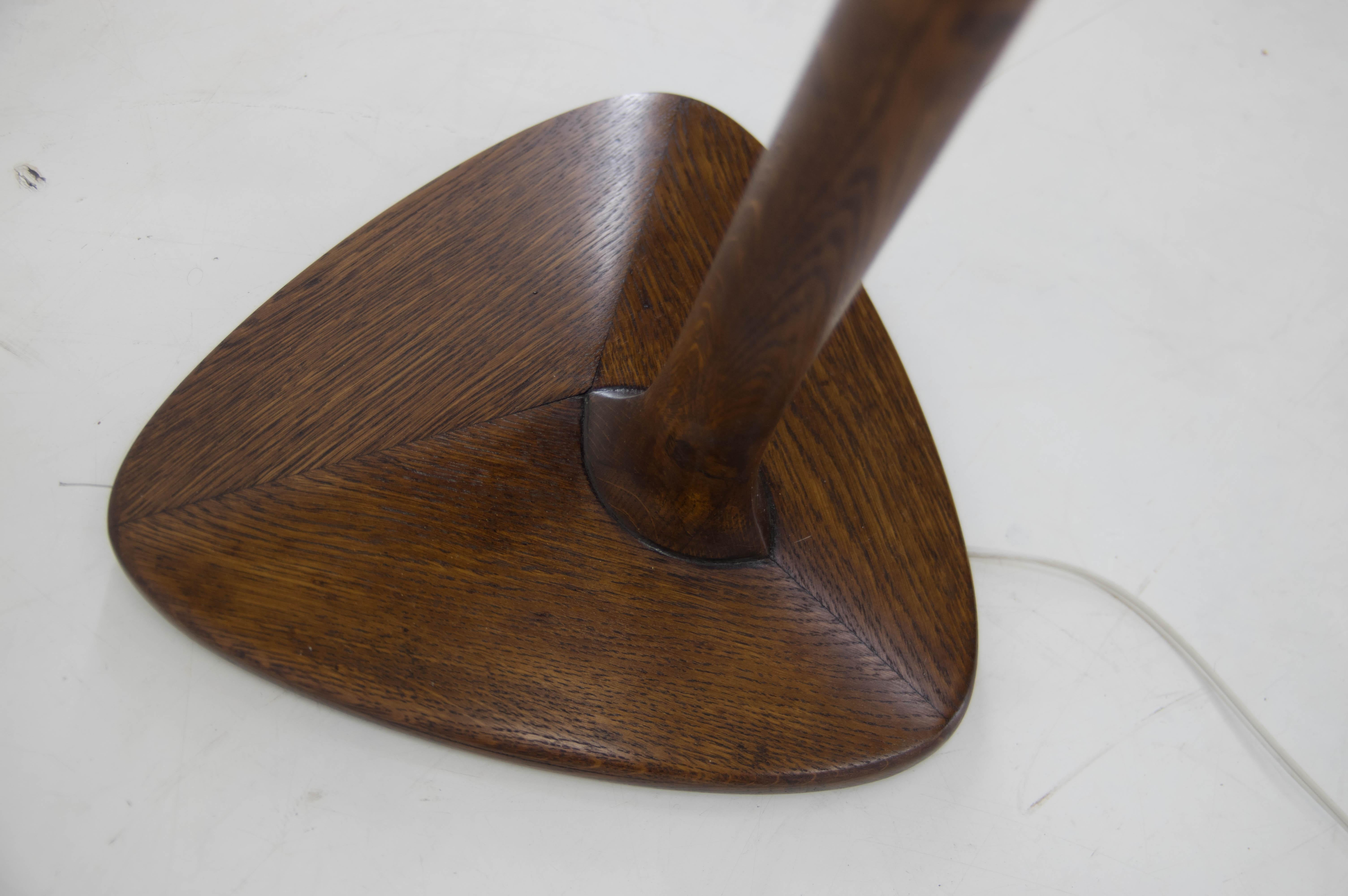 Floor Lamp by Rada for Krasna Jizba, Czechoslovakia, 1940s For Sale 6