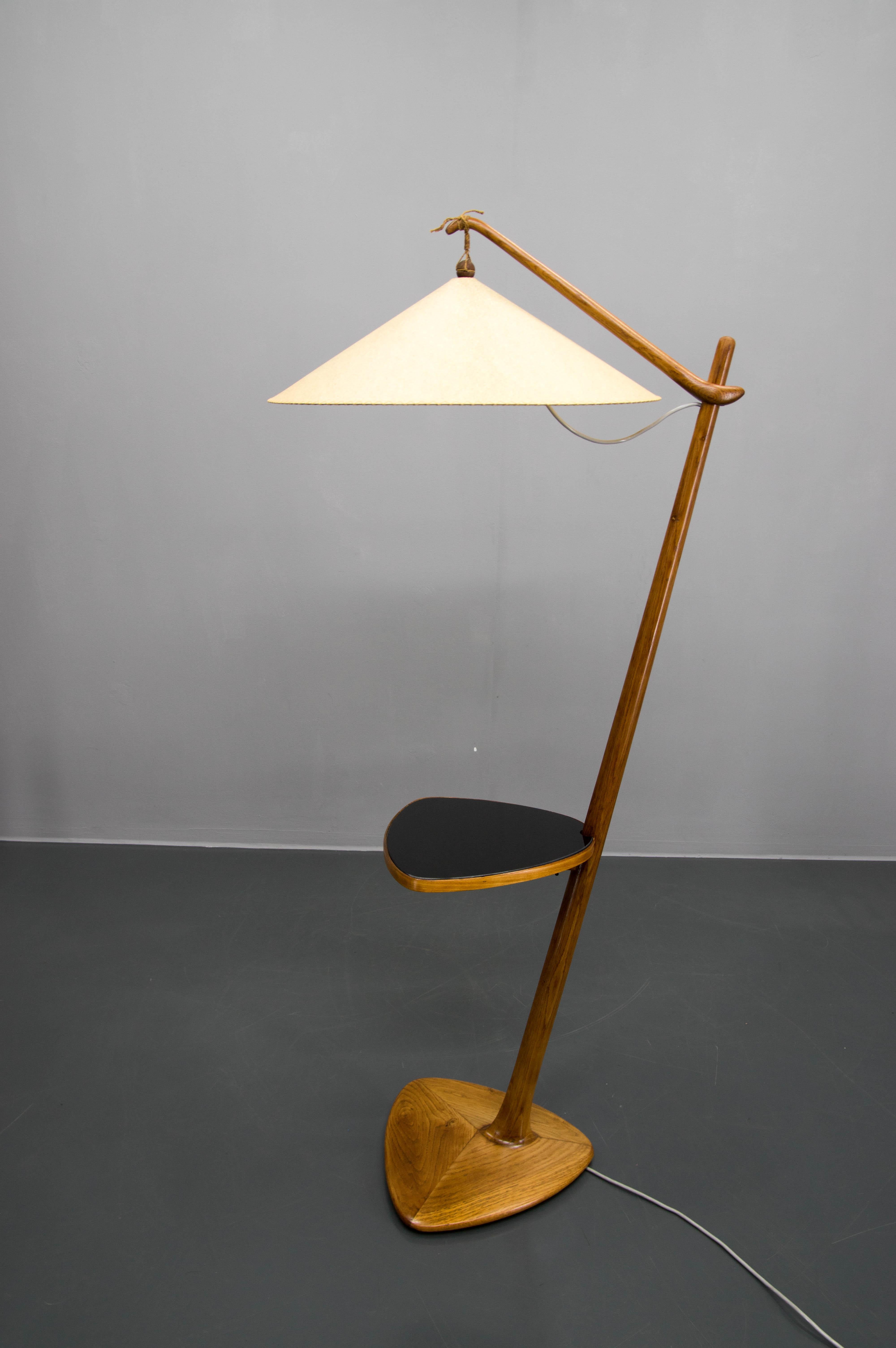 Floor Lamp by Rada for Krasna Jizba, Czechoslovakia, 1940s 7