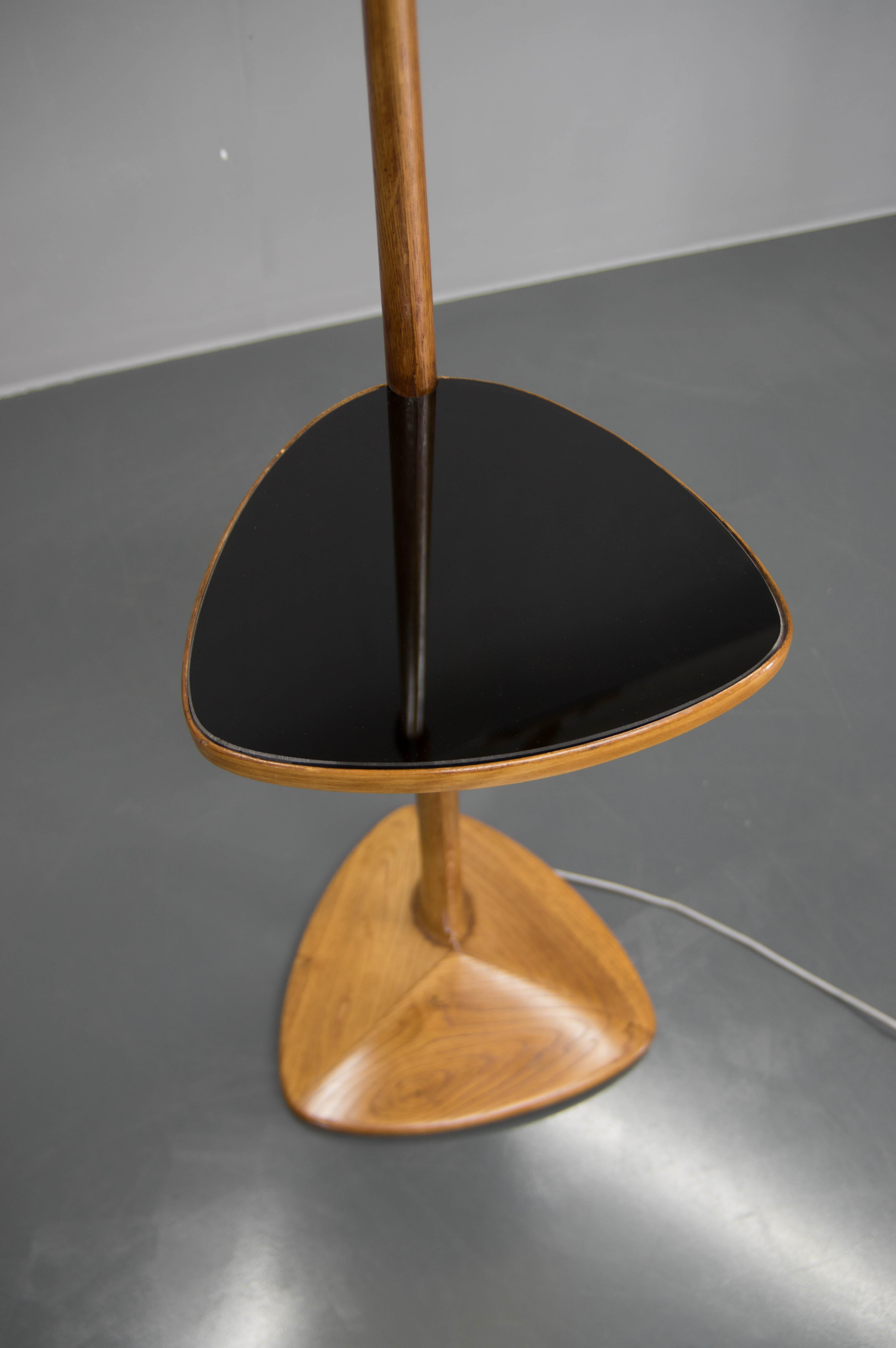 Floor Lamp by Rada for Krasna Jizba, Czechoslovakia, 1940s 8