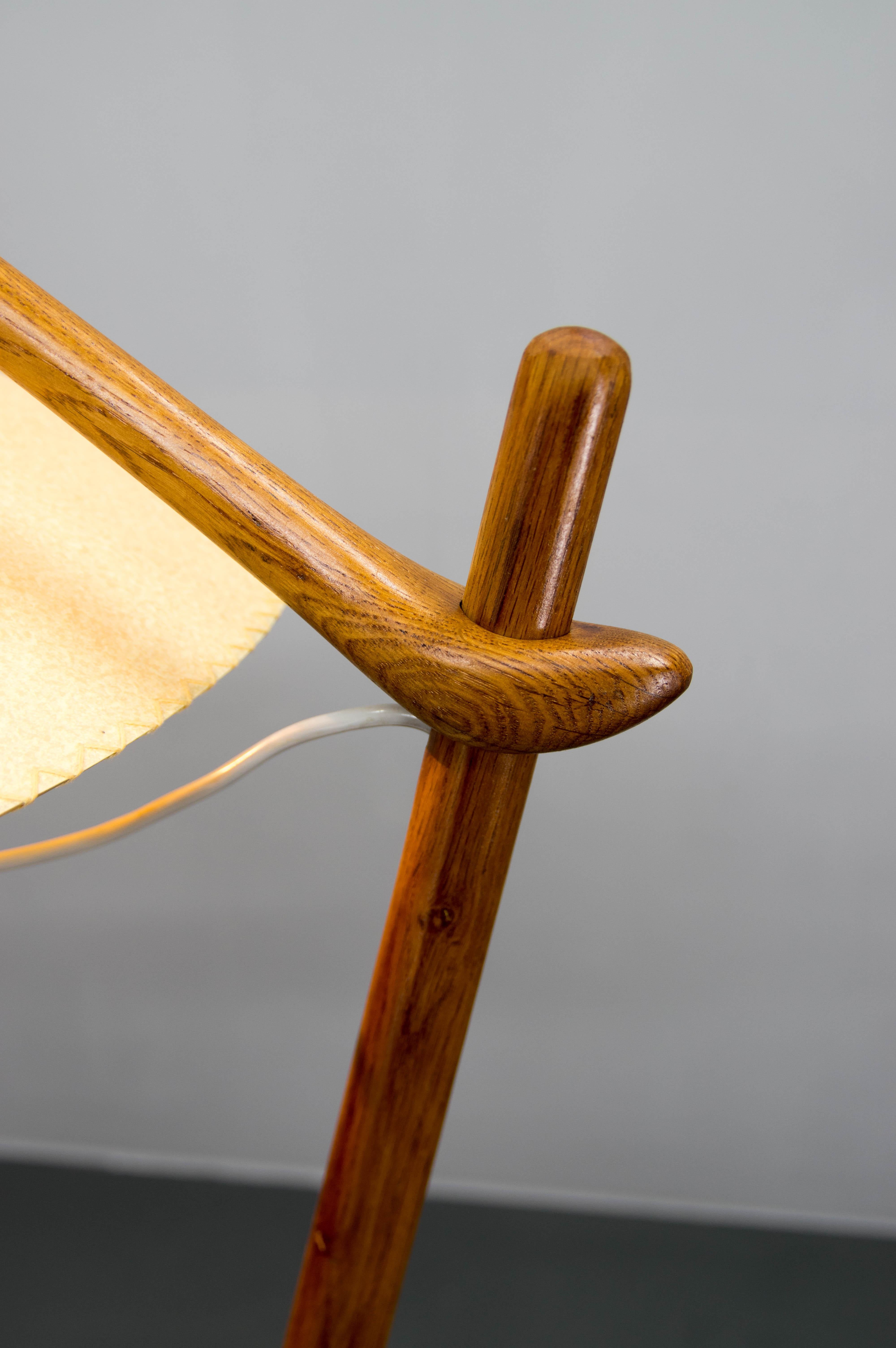 Floor Lamp by Rada for Krasna Jizba, Czechoslovakia, 1940s In Good Condition In Praha, CZ