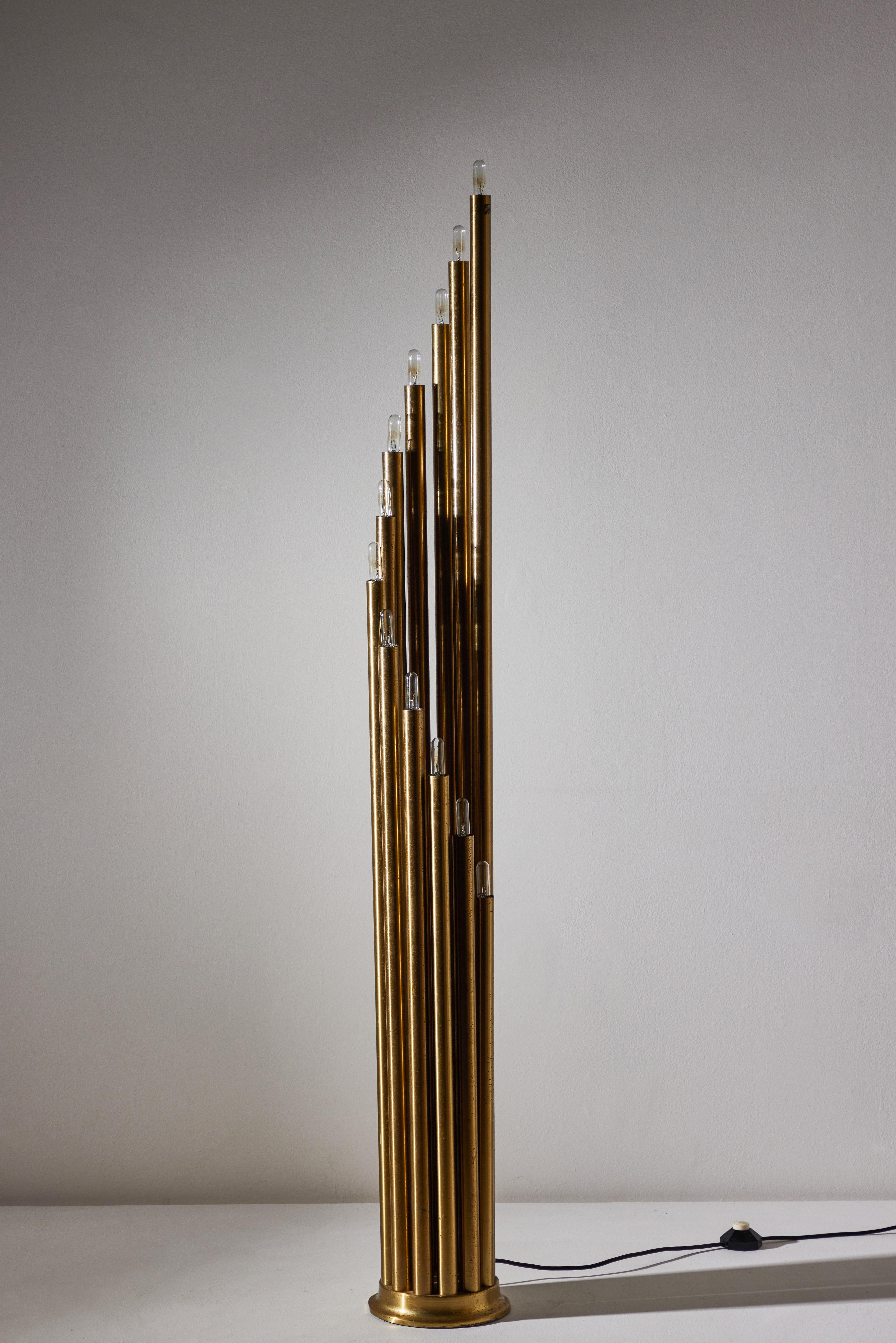 Mid-20th Century Floor Lamp by Reggiani For Sale