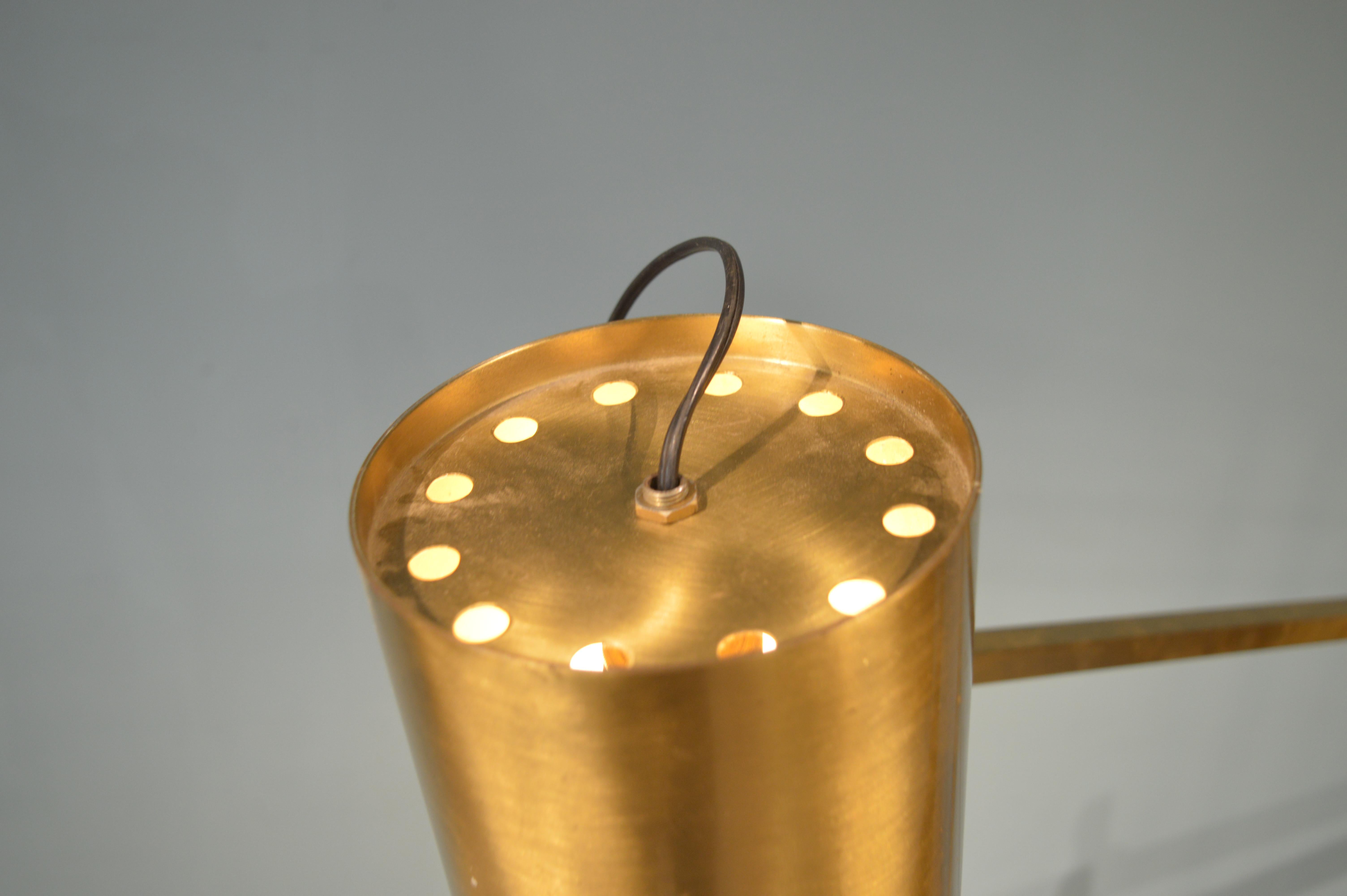 Brass Floor Lamp by Reggiani