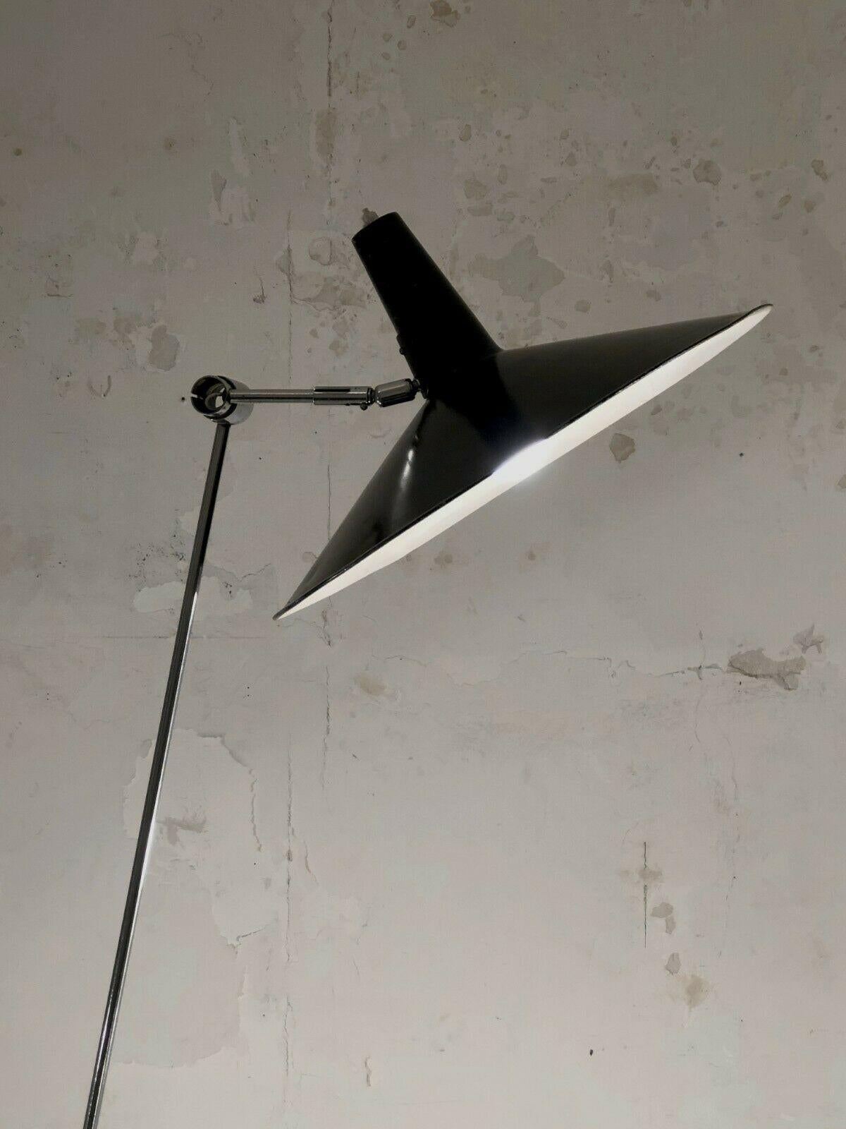 A MID-CENTURY-MODERN FLOOR LAMP by RICO & ROSEMARIE BALTENSWEILER, Swiss 1950 For Sale 7