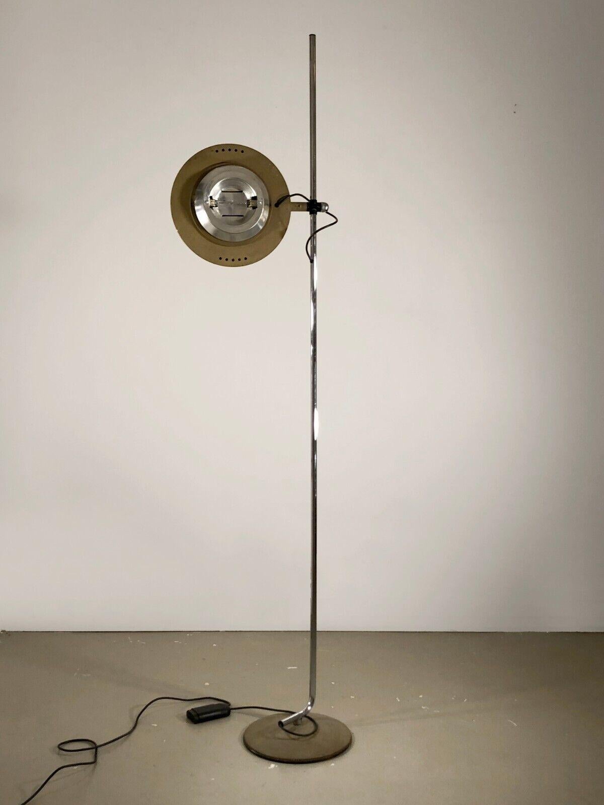 Late 20th Century A POST-MODERN Minimal FLOOR LAMP by RICO & ROSEMARIE BALTENSWEILER, Swiss 1970 For Sale